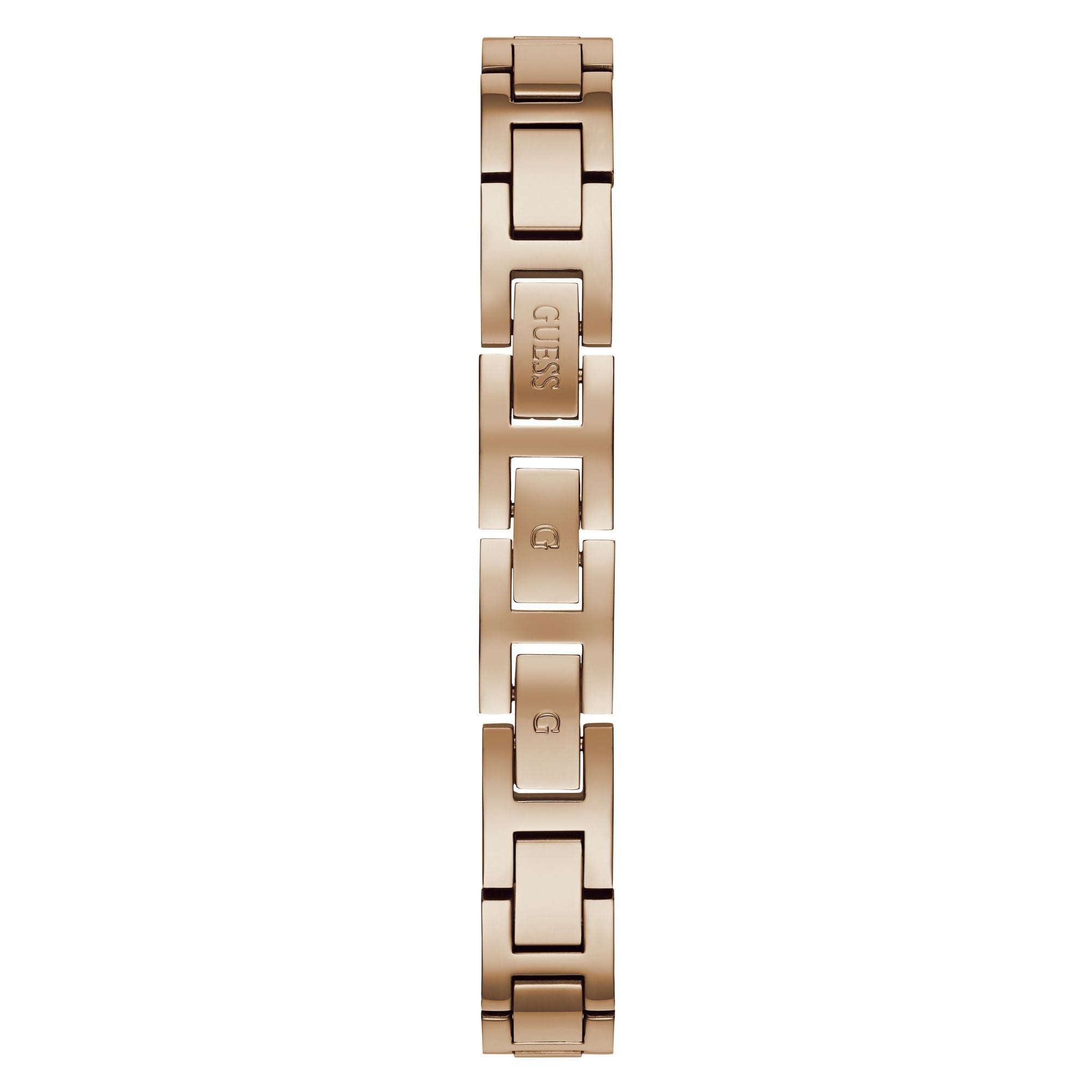 GUESS Ladies Rose Gold Tone Analog Watch GW0022L3