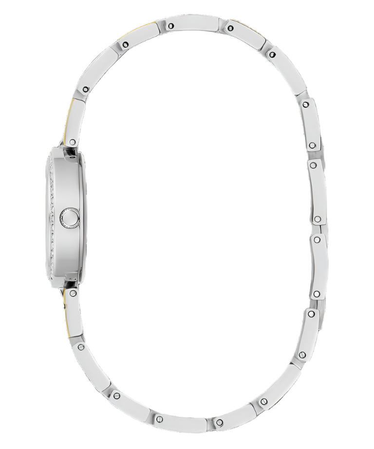 Guess Lady G Silver Dial Two Tone Stainless Steel Watch GW0656L1
