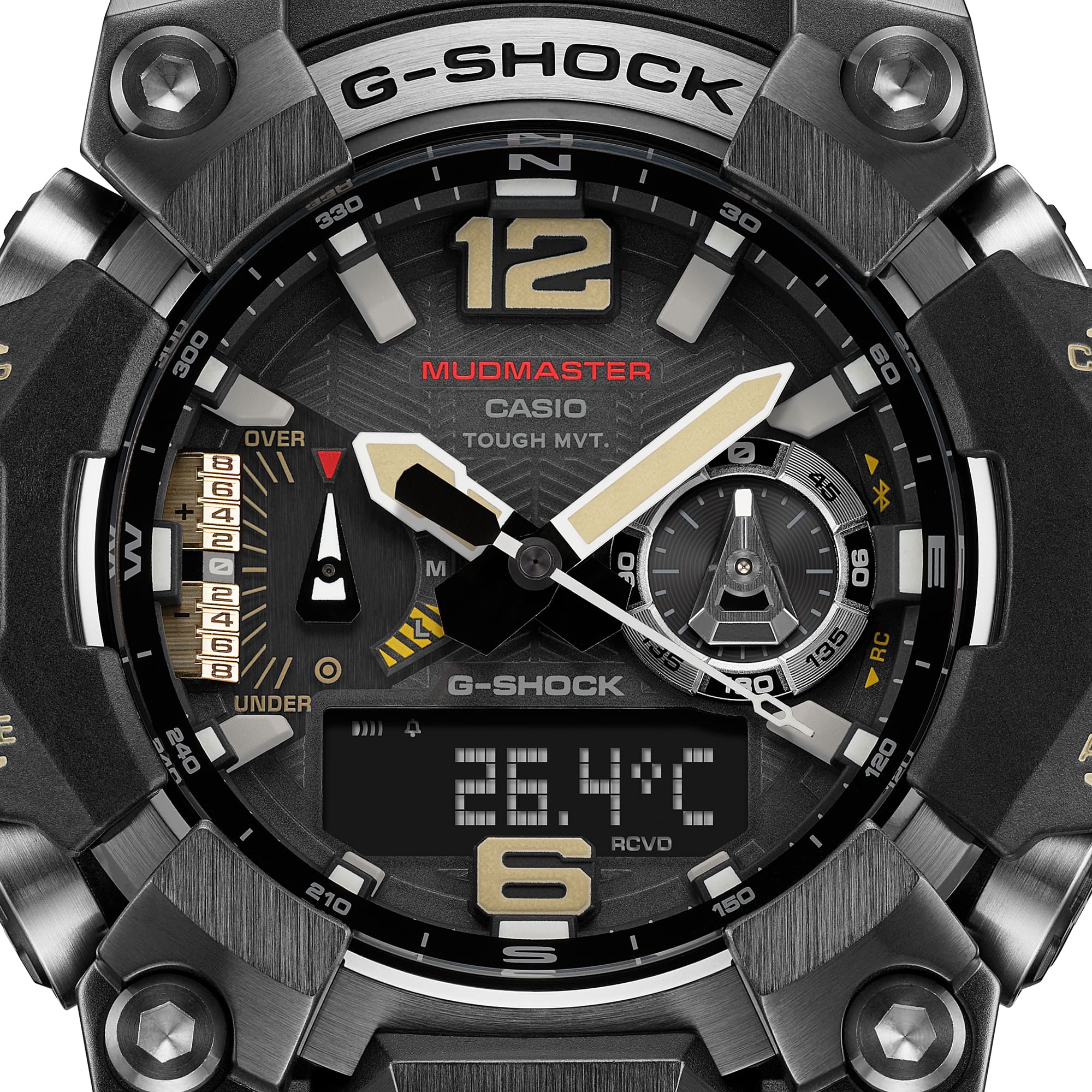 G-Shock Master of G-Land Mudmaster Black Dial Resin Band Watch GWGB1000-1A