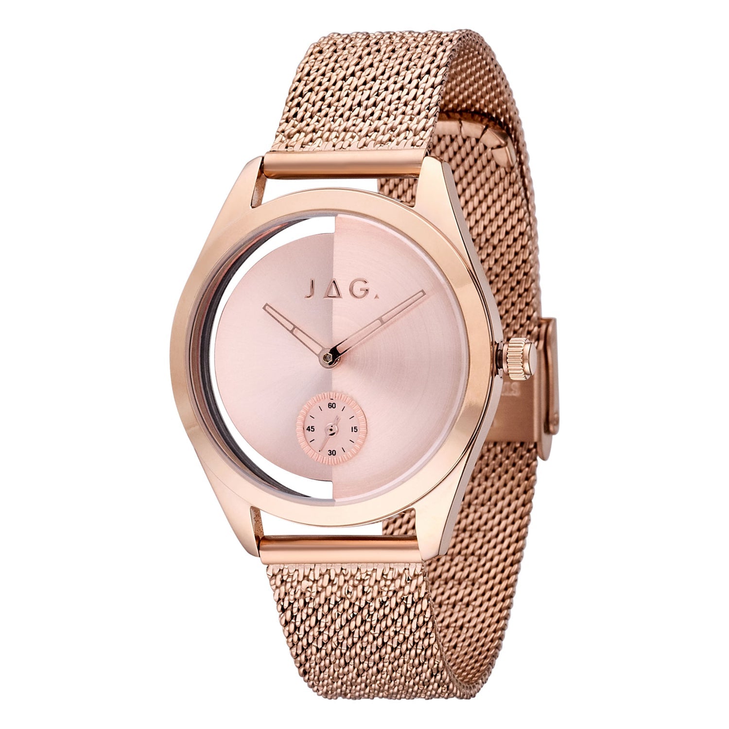 Jag Harrow Rose Gold Stainless Steel 36mm Women’s Watch 2024