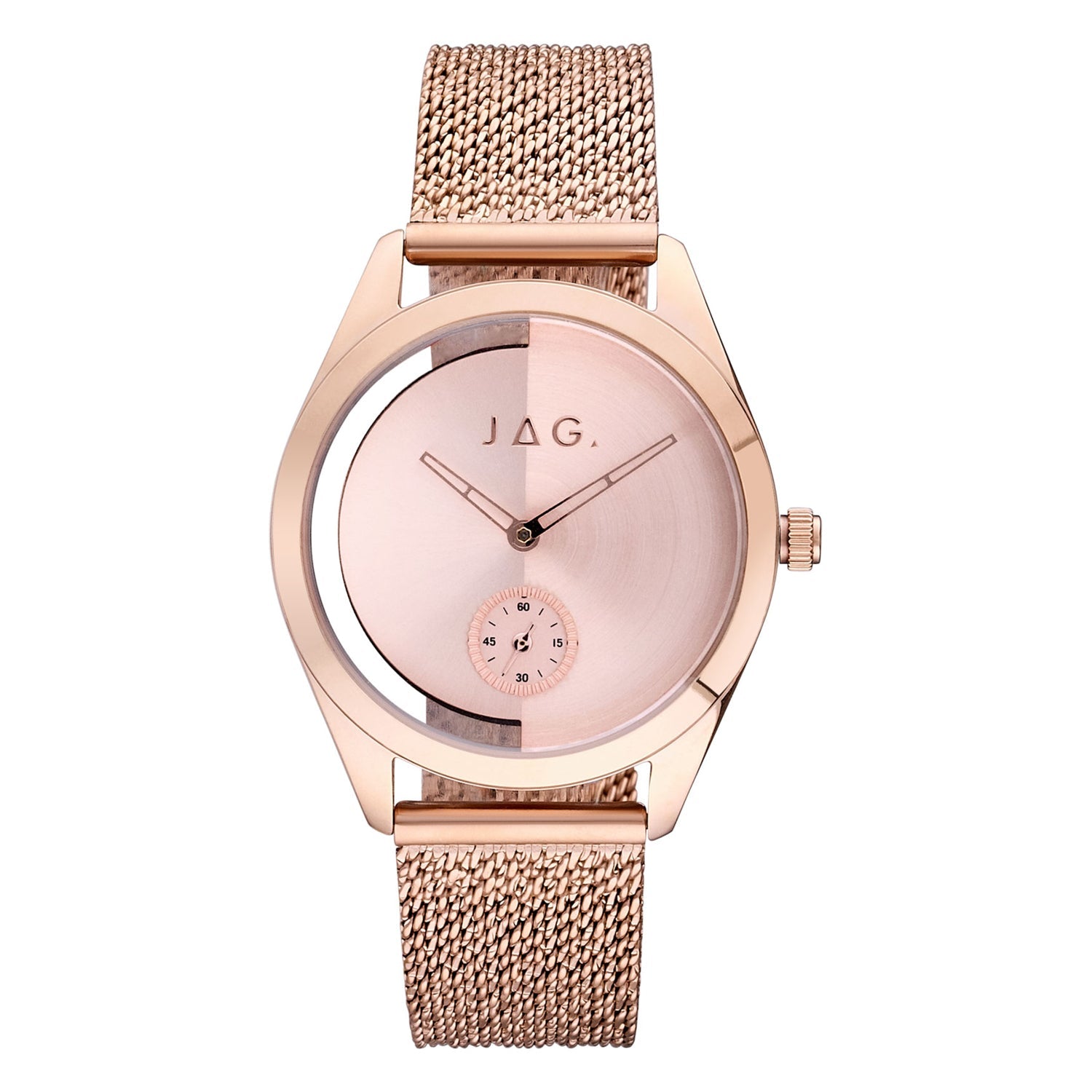 Jag Harrow Rose Gold Stainless Steel 36mm Women’s Watch 2024