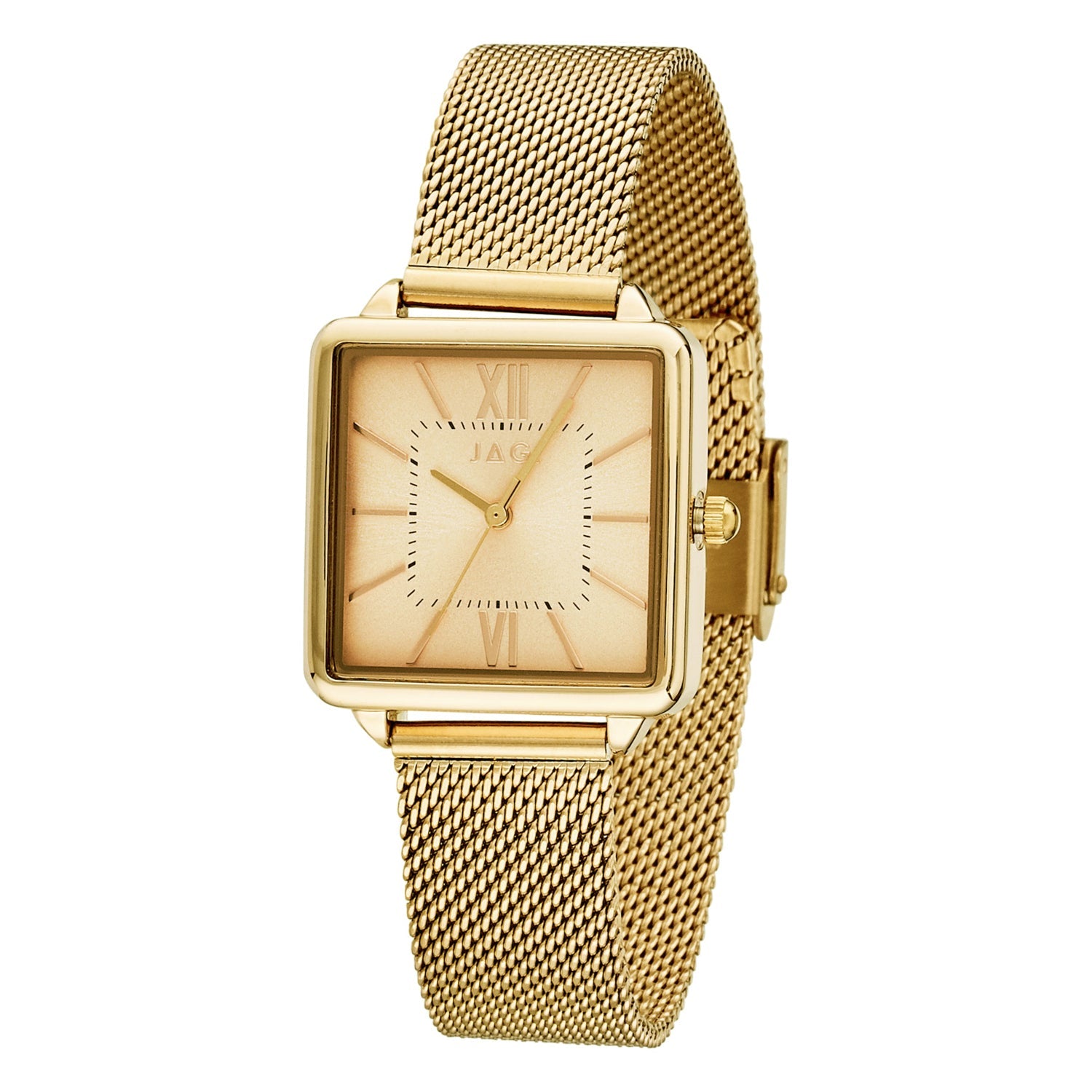 Jag Malvern Gold Alloy 28mm Ladies Watch Iconic Australian Design