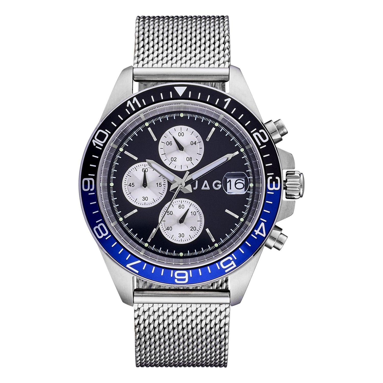 JAG Curl Curl Silver Stainless Steel 42mm Mens Watch 2024 Release