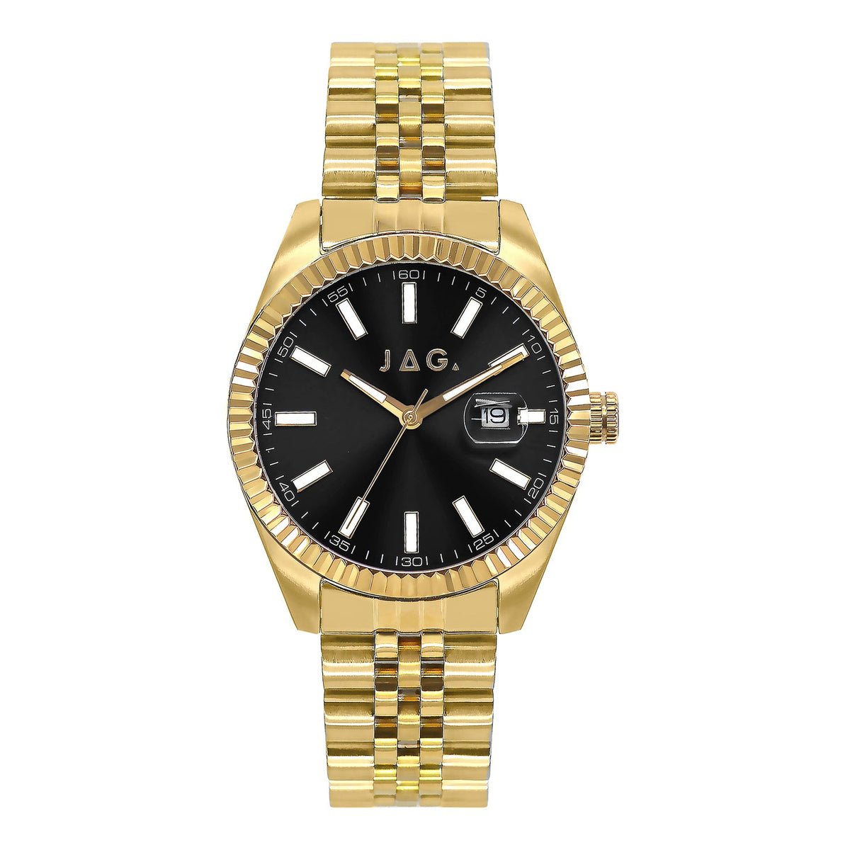 Jag Toorak Mens Watch Stainless Steel Sophisticated Classic Timepiece