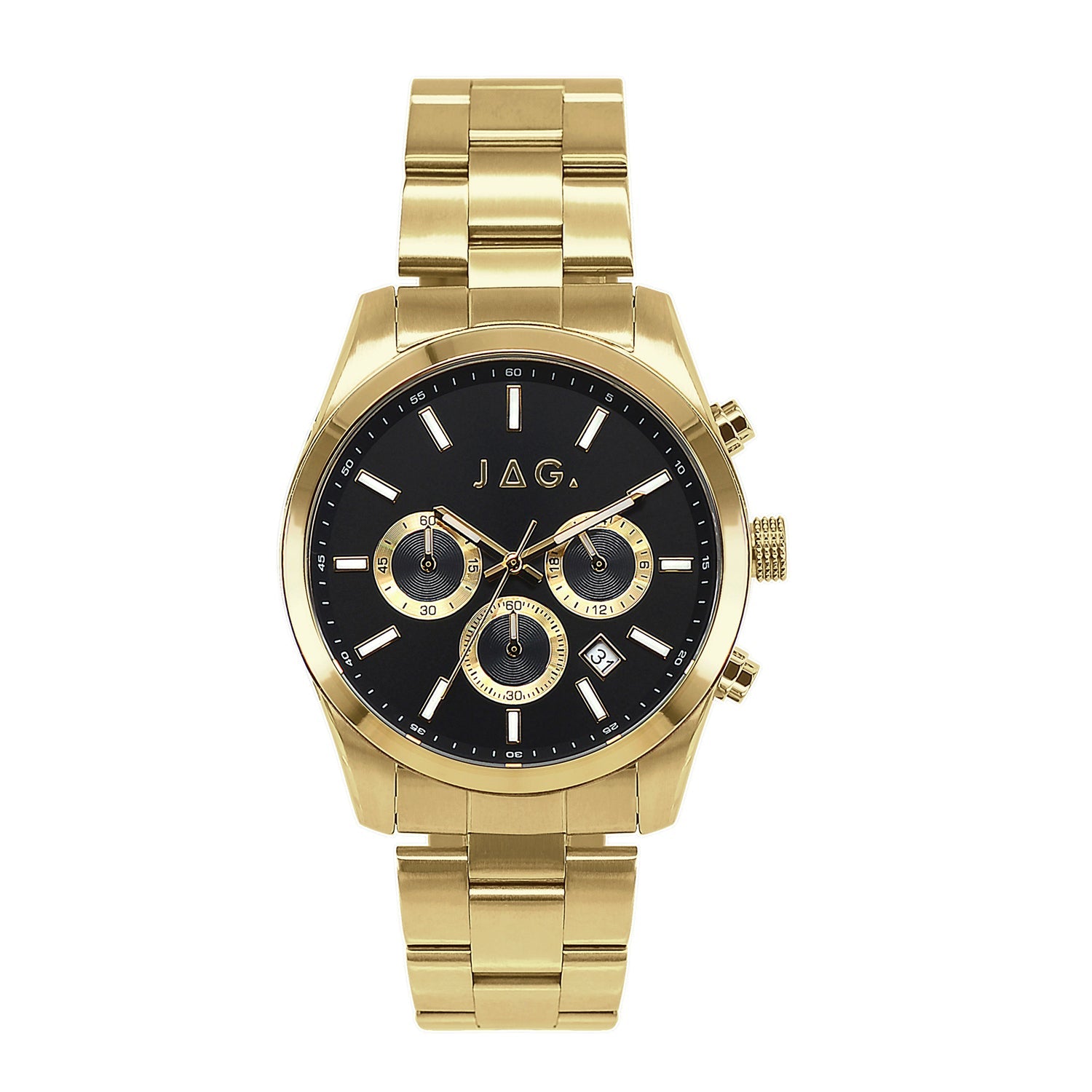 JAG Acton Mens Watch Stainless Steel Versatile Sophisticated Design