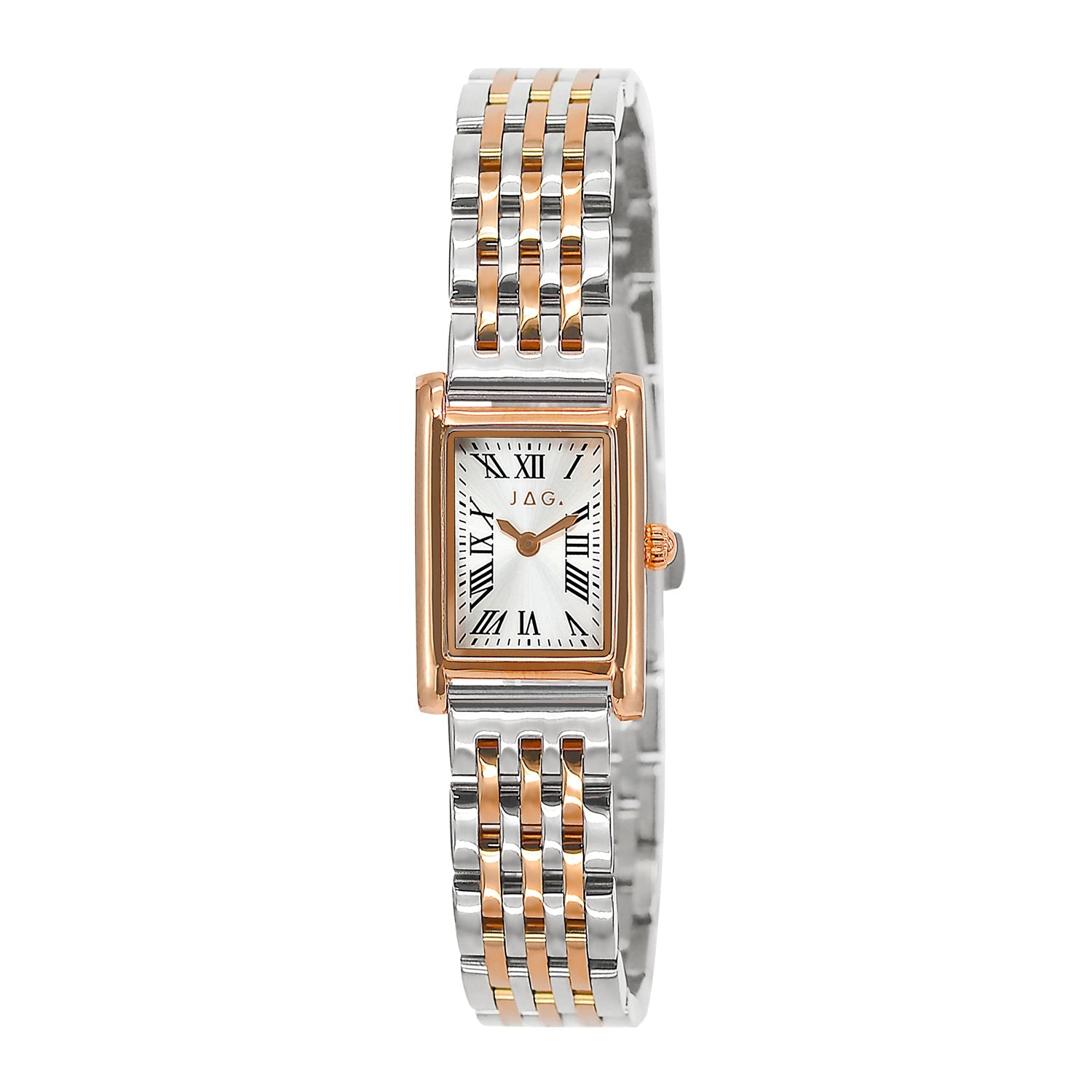 Jag Cambridge Womens Watch Elegant Silver Stainless Steel Timepiece