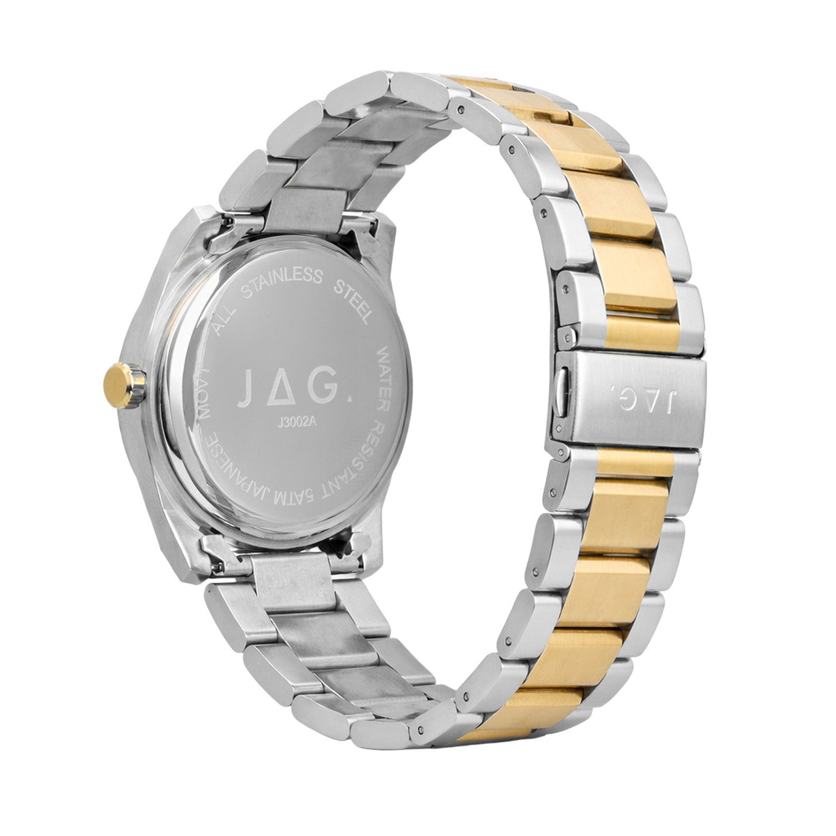 JAG Beaufort Mens Blue Dial 41.8mm Two-Tone Watch J3002A