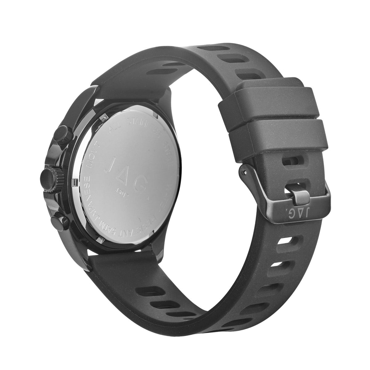 JAG Beachport Mens Black Dial 46mm Black Watch J3012