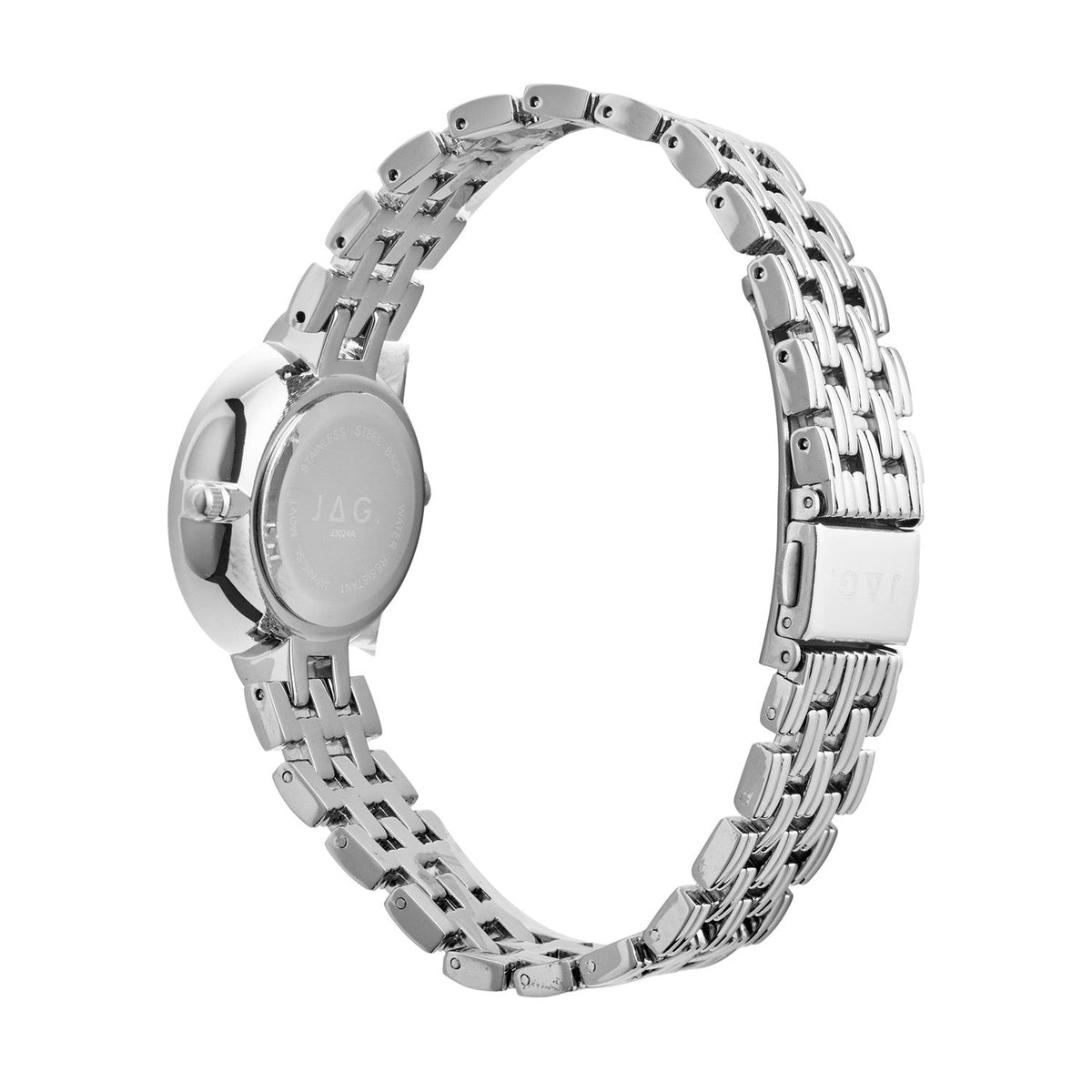 JAG Iluka Womens White MOP Dial 30mm Silver Watch J3024A