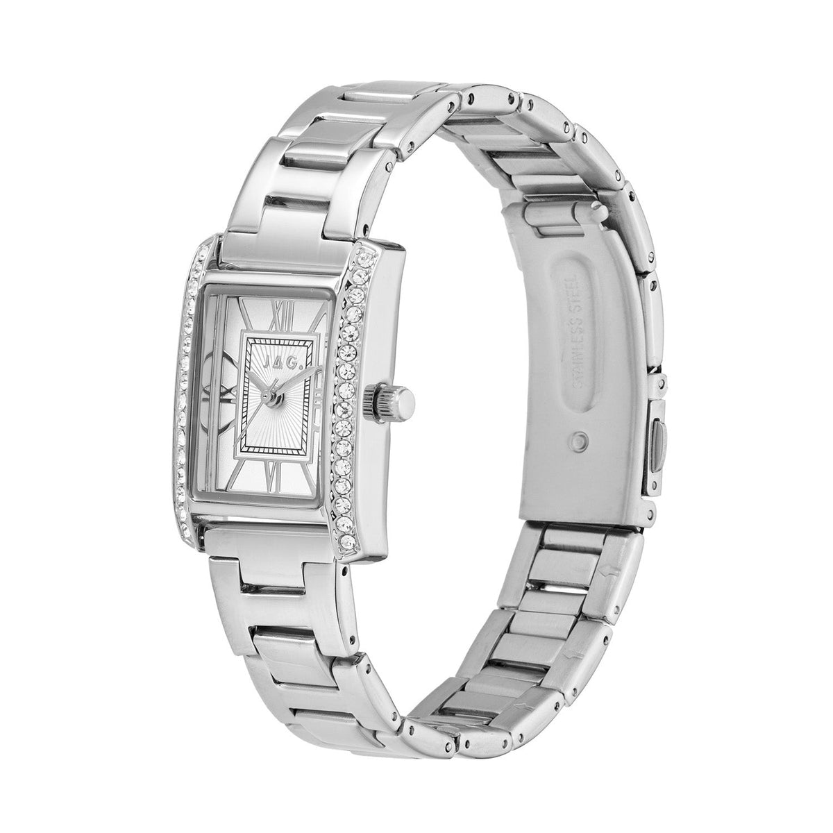 Jag Sienna Silver Dial Silver Steel Womens Watch J3092A view 3