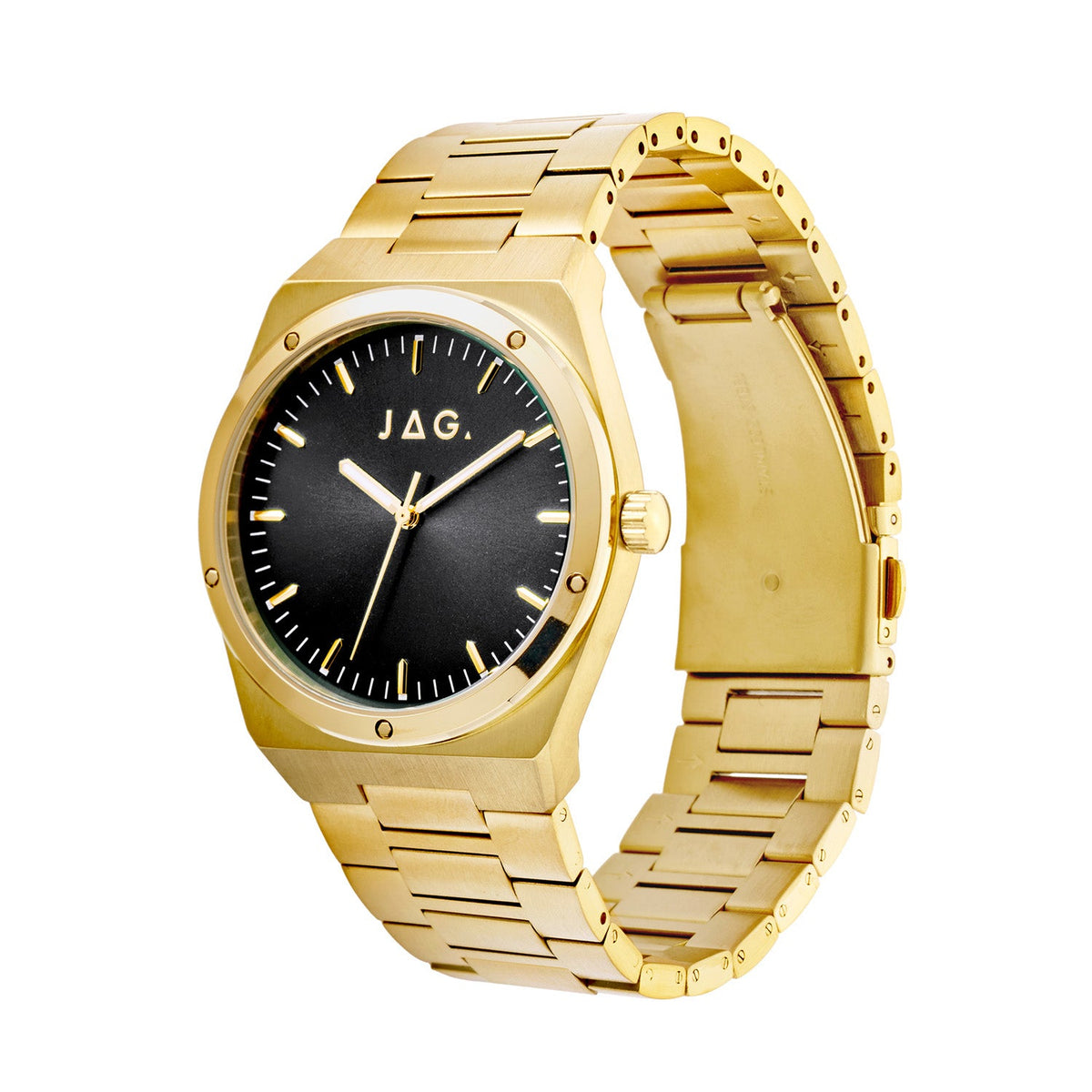 Jag Arlo Black Dial Gold Steel Mens Watch J3110A view 3