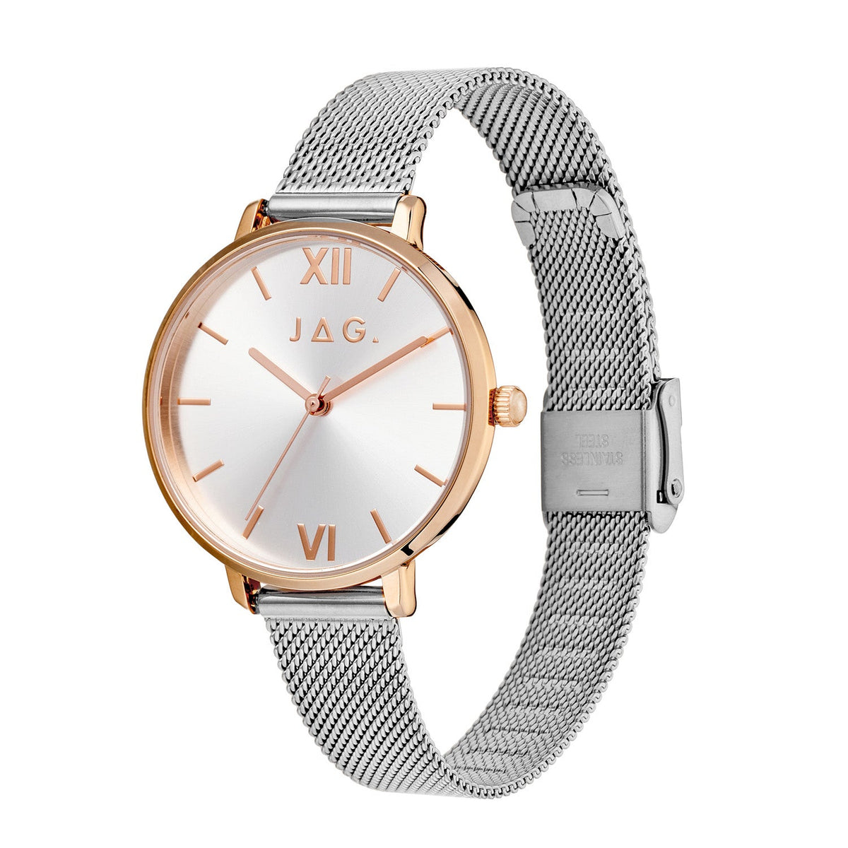 Jag Sophie Silver Dial Silver Steel Womens Watch J3120A view 3