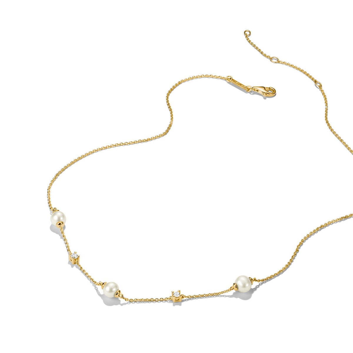 Thomas Sabo Chain with pearls and zirconia
