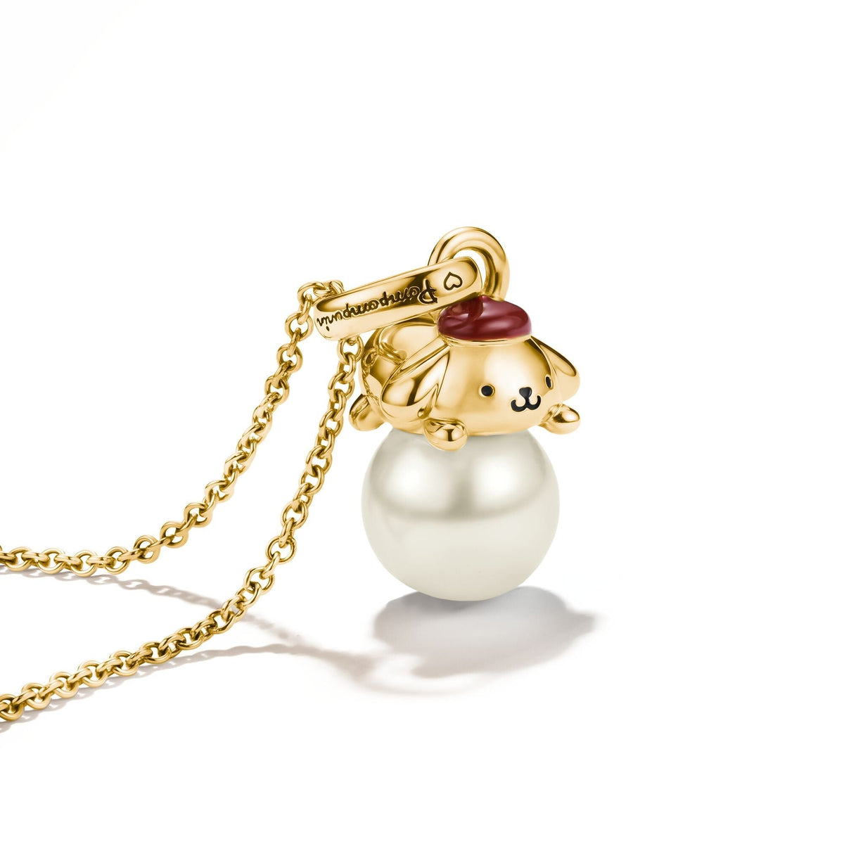 Thomas Sabo Hello Kitty Pompompurin Necklace with Pearl, Gold-Plated TKE2417MY TKE2417MY view 3