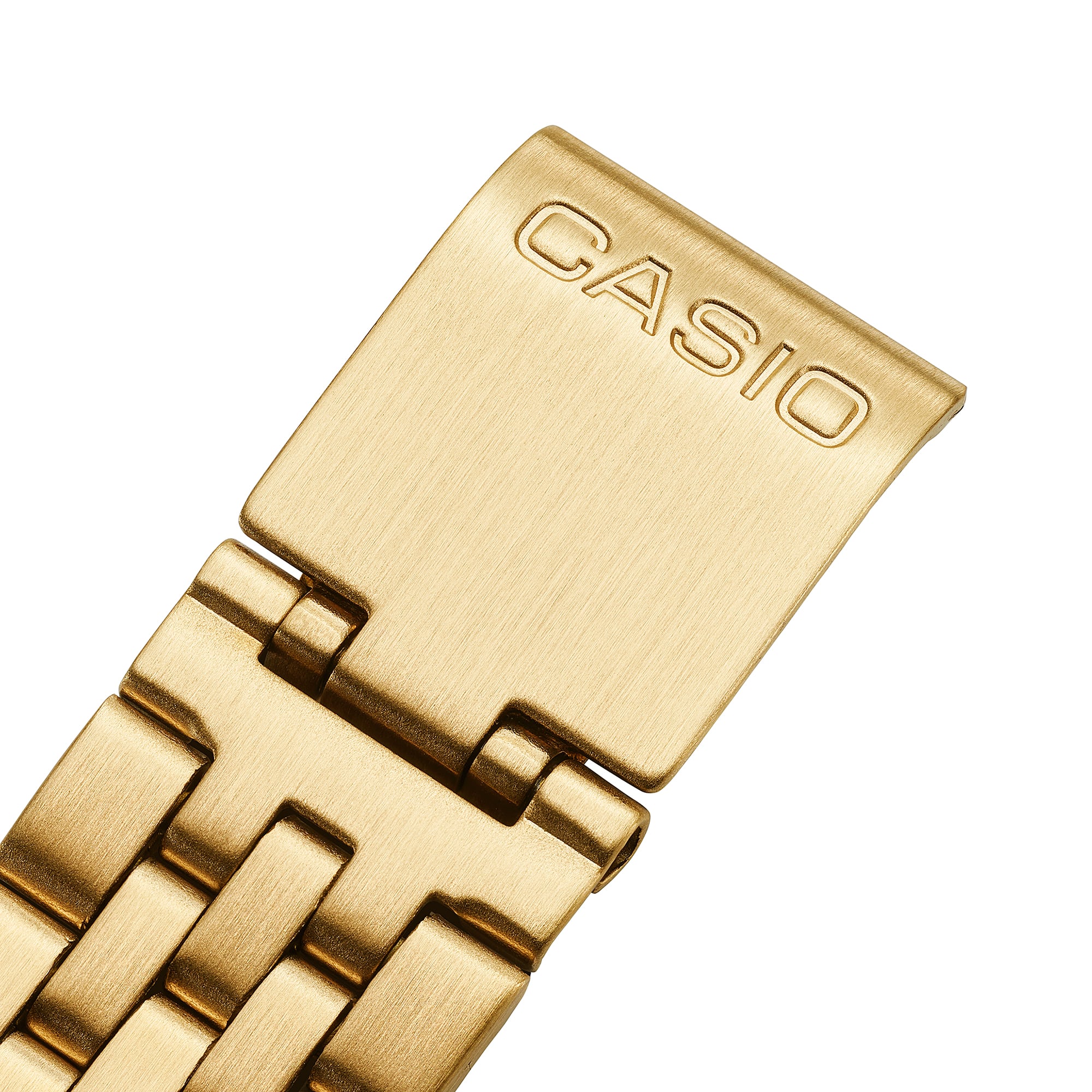 Casio Vintage Gold Dial Stainless Steel Watch LA680WGA-9D