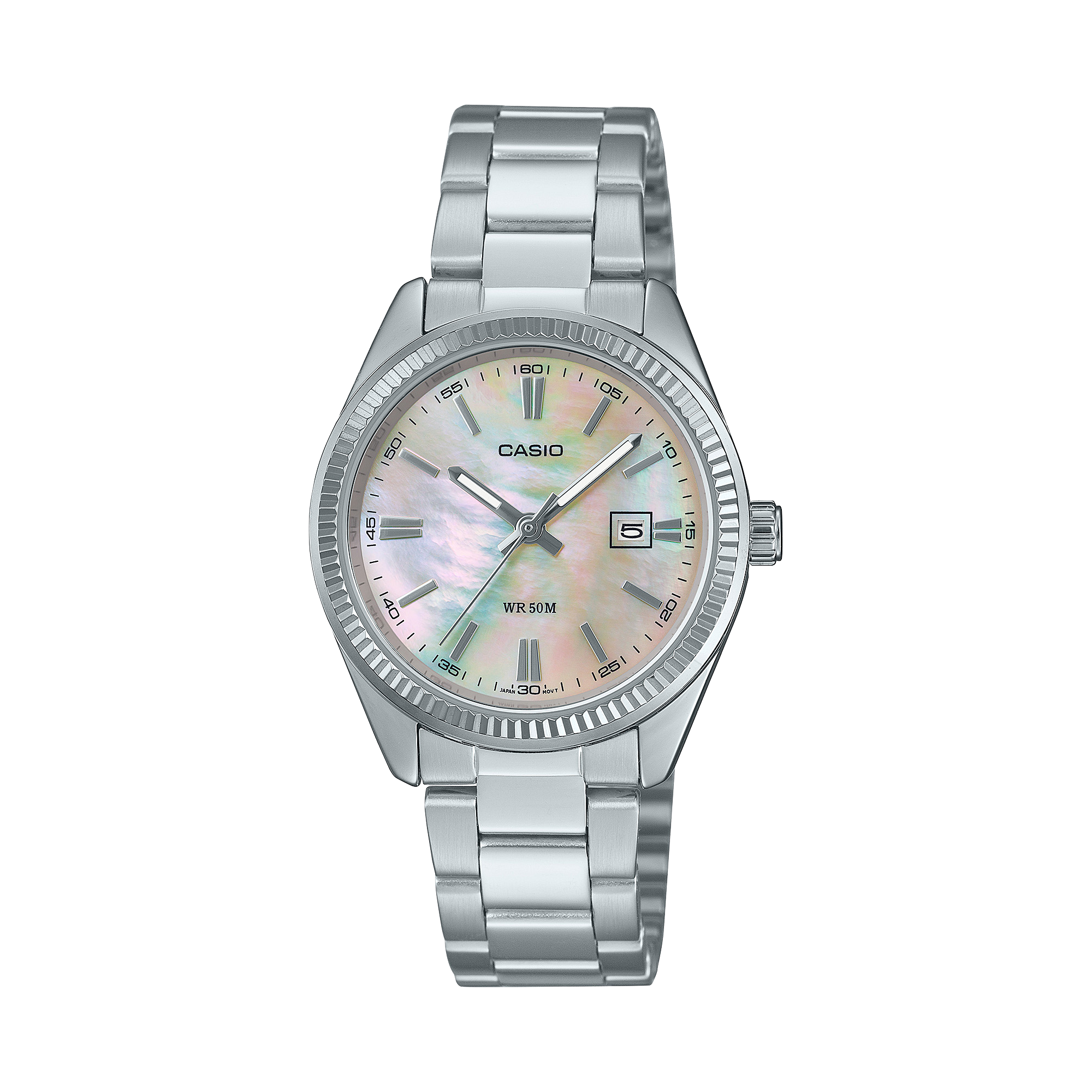 Casio Standard Analogue Stainless Steel Watch LTP1302DS-4A