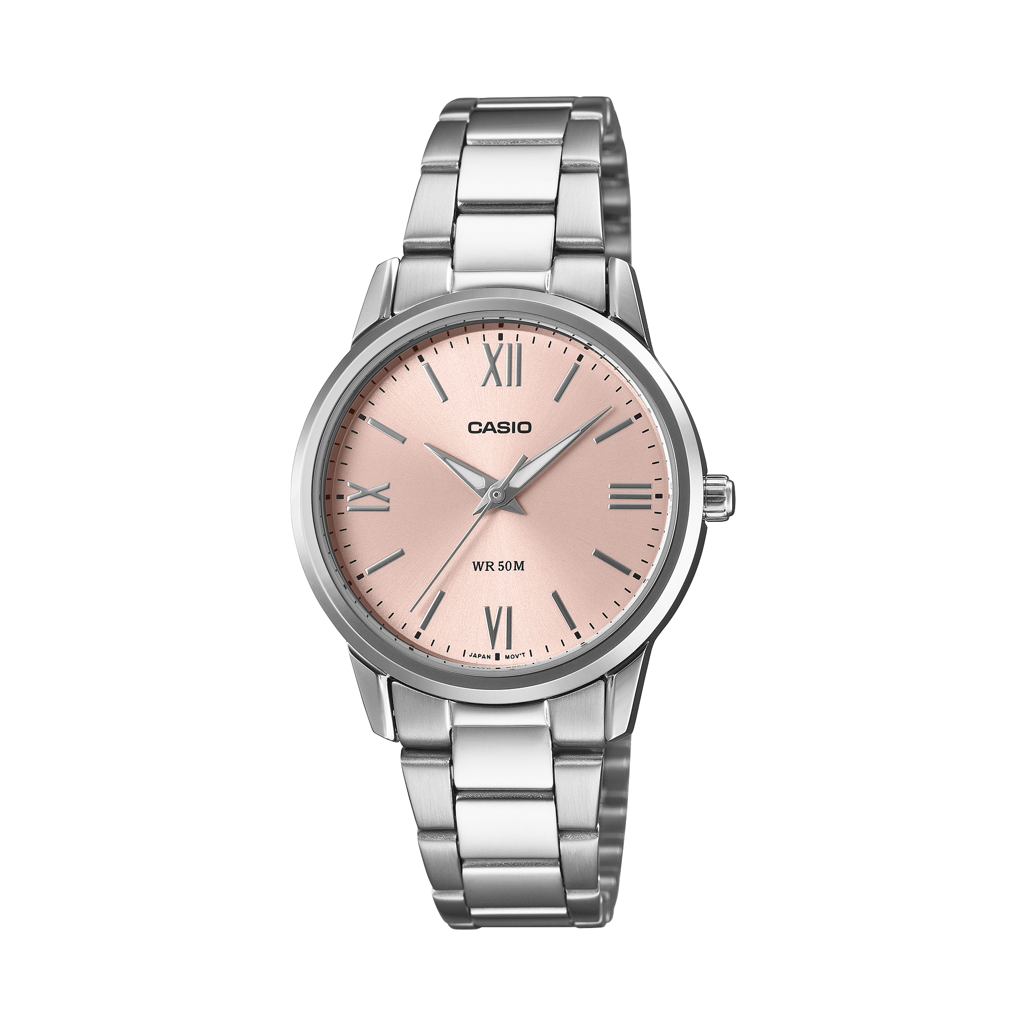 Casio Analog Stainless Steel Pink Dial Watch LTP1303DD-4A