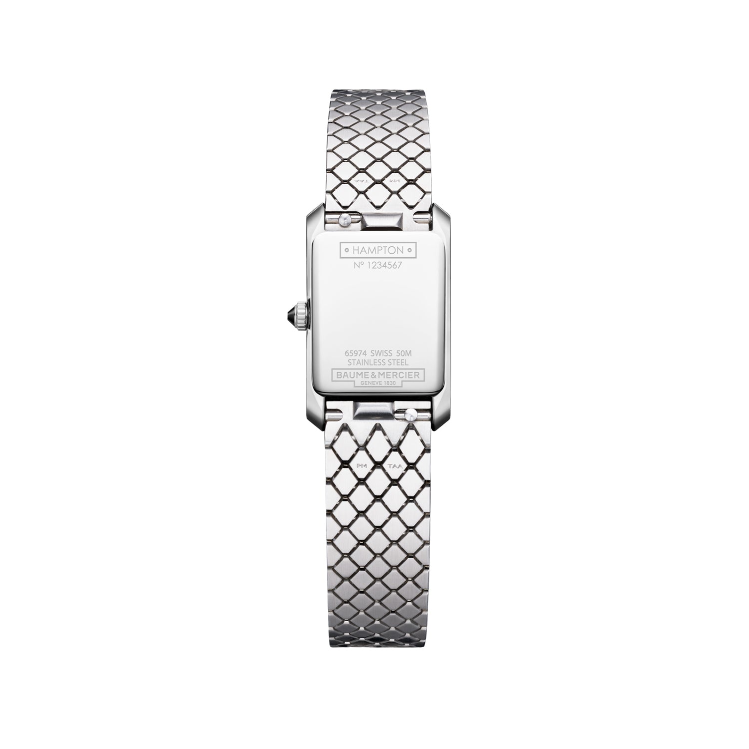 Baume & Mercier Hampton 10860 Quartz Watch - 28 x 17.75mm
