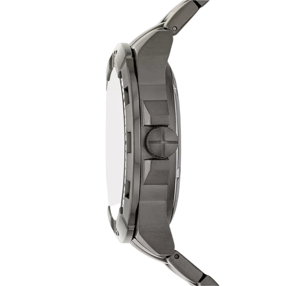 Fossil Bronson Smoke Grey Stainless Steel Mens Watch ME3218