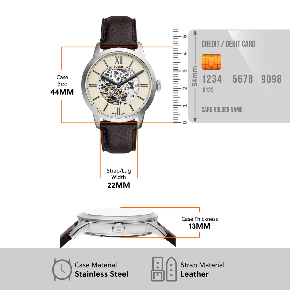 Fossil Townsman ME3299 view 7