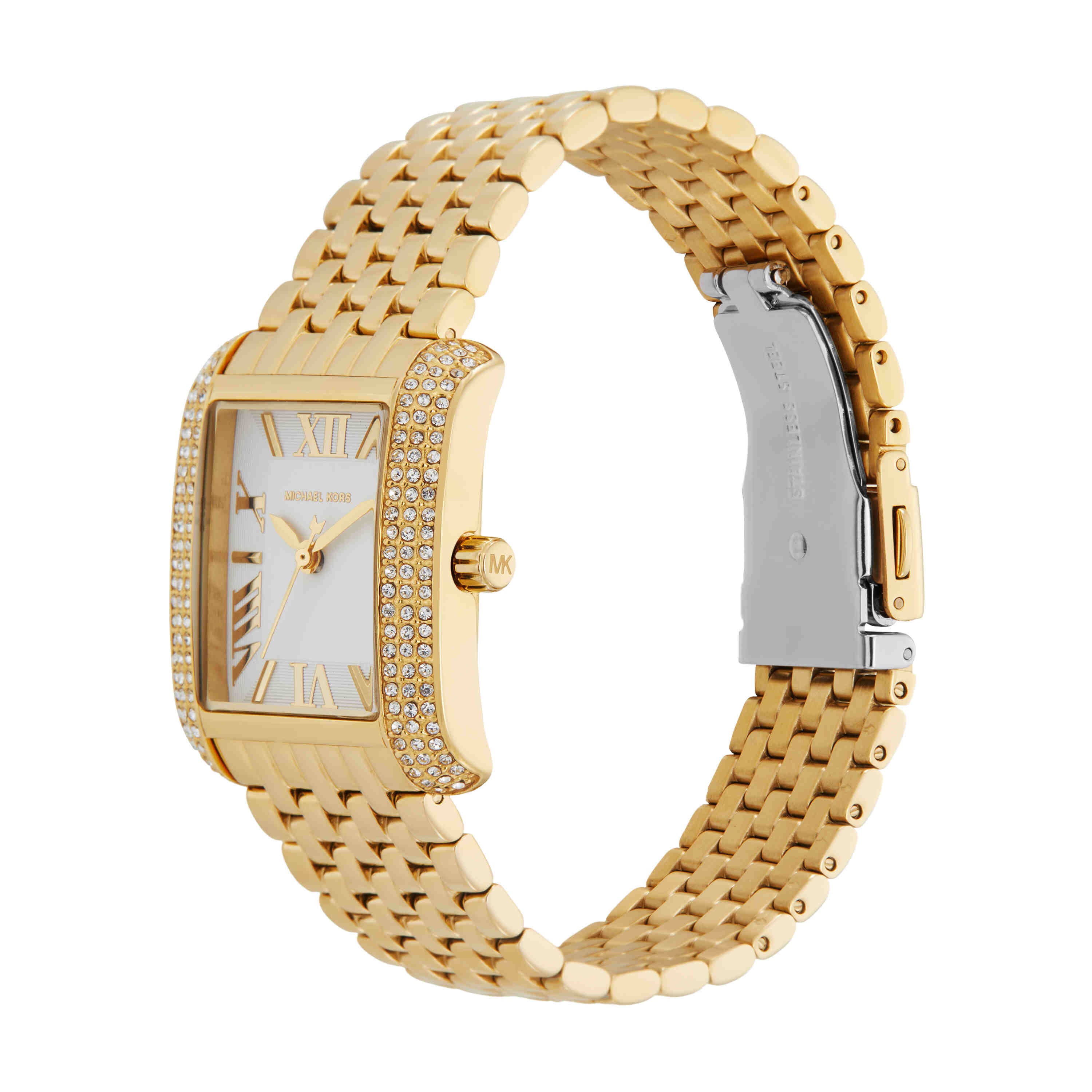 Michael Kors Emery White Dial Stainless Steel Watch MK4826