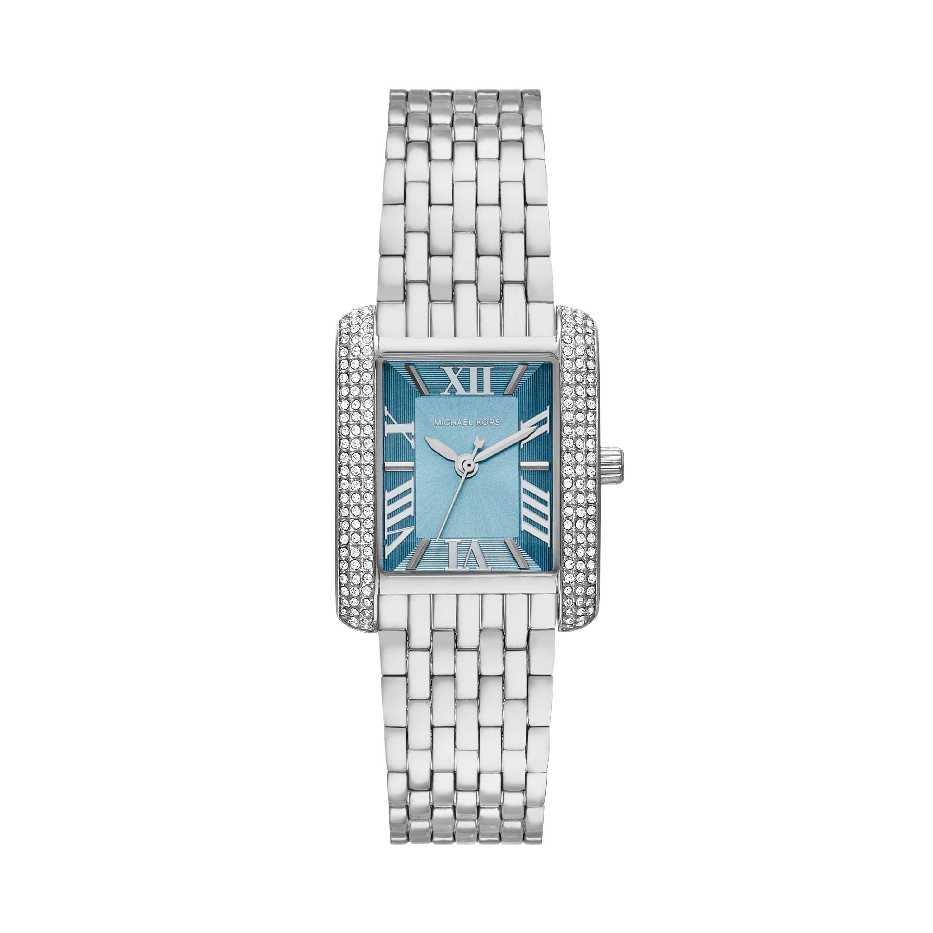 Michael Kors Emery Blue Dial Stainless Steel Watch MK4829