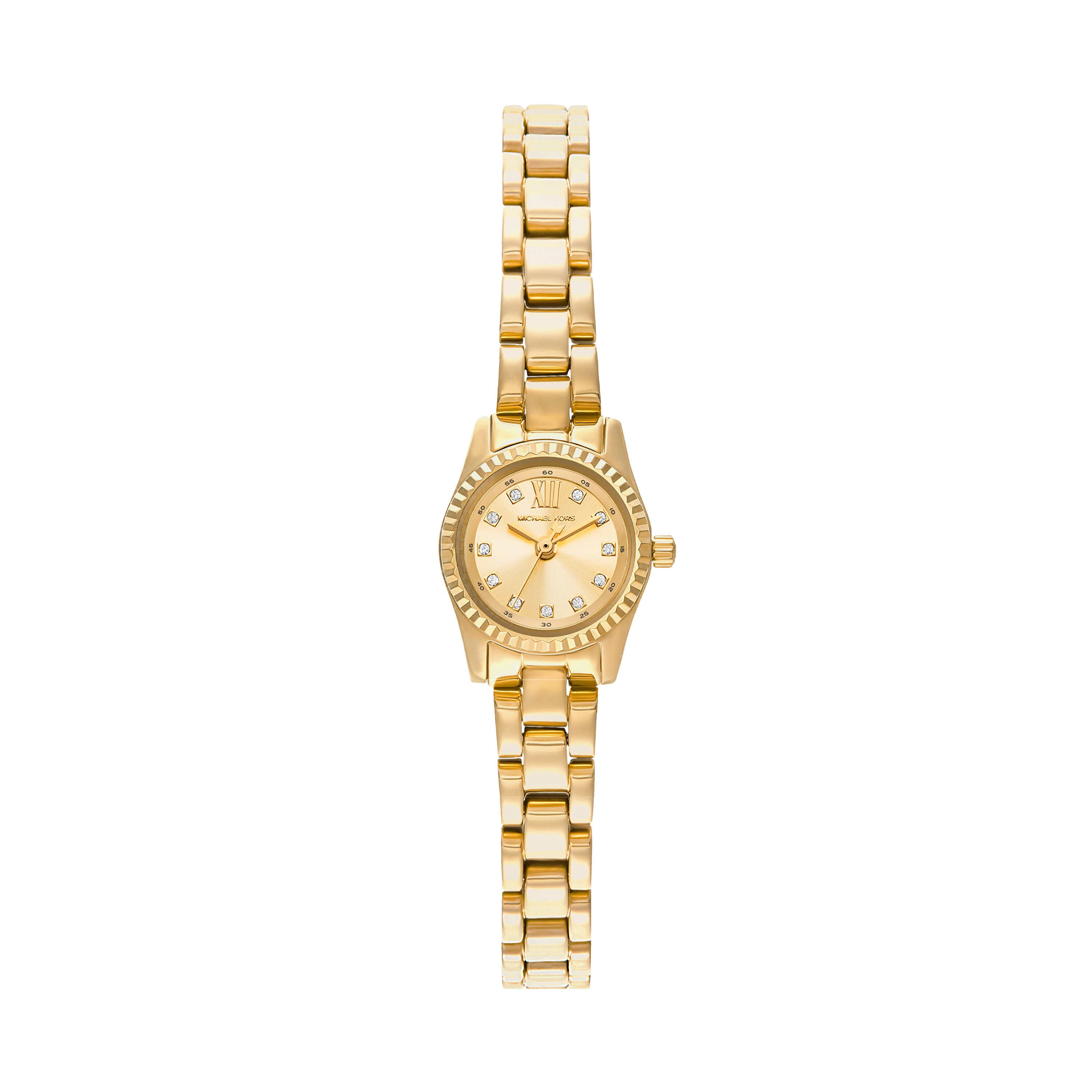 Michael Kors Lexington Gold Dial Stainless Steel Watch MK4862