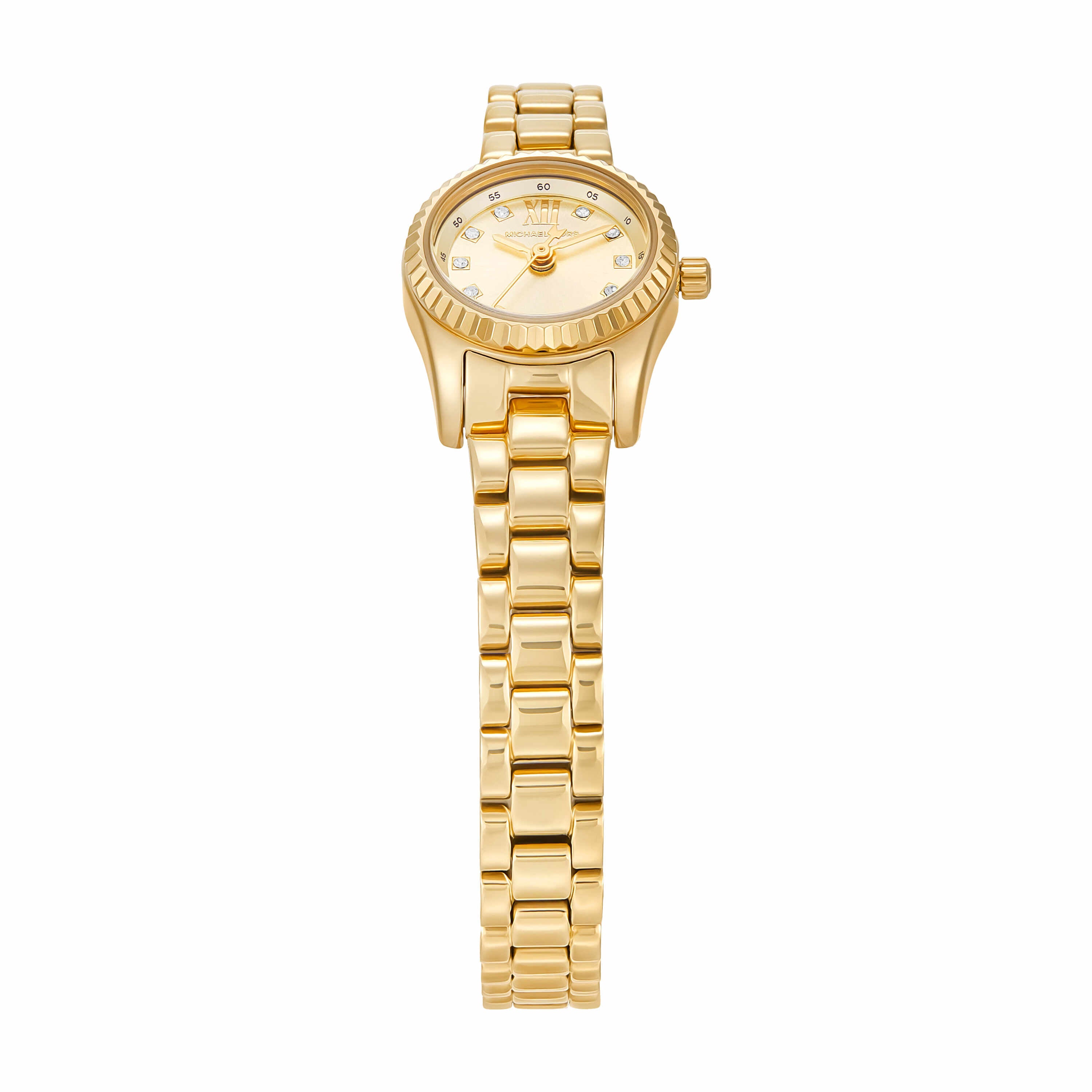 Michael Kors Lexington Pavé Gold-Tone Watch MK4862