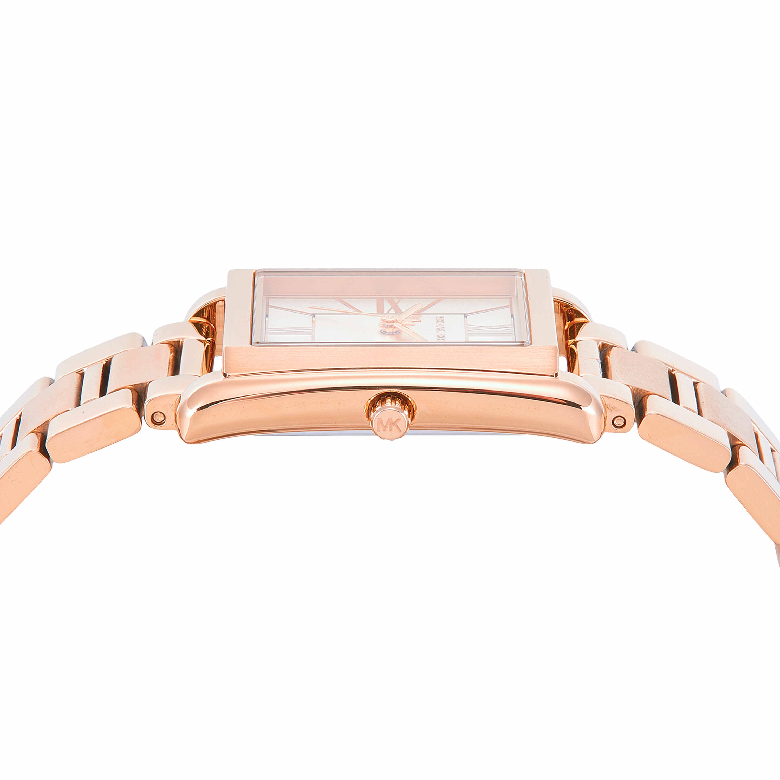 Michael Kors Essex Rose Gold Dial Stainless Steel Watch MK4905