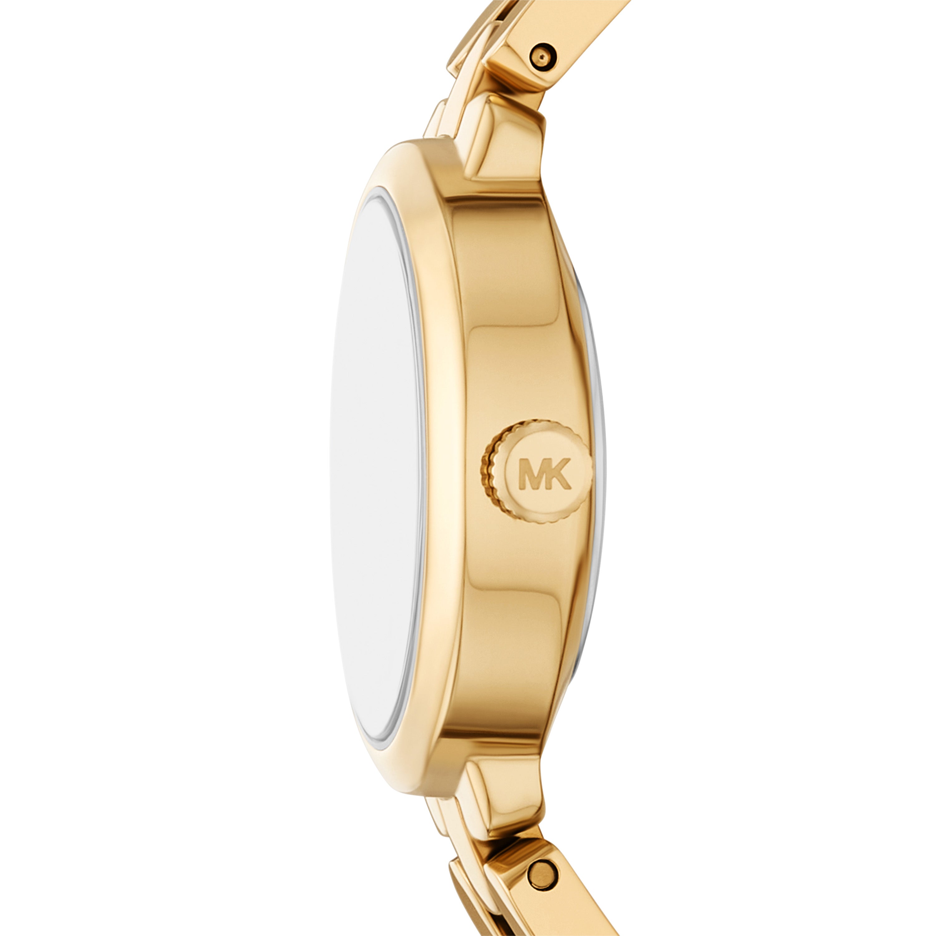 Michael Kors Maude Gold Dial Stainless Steel Watch MK4955