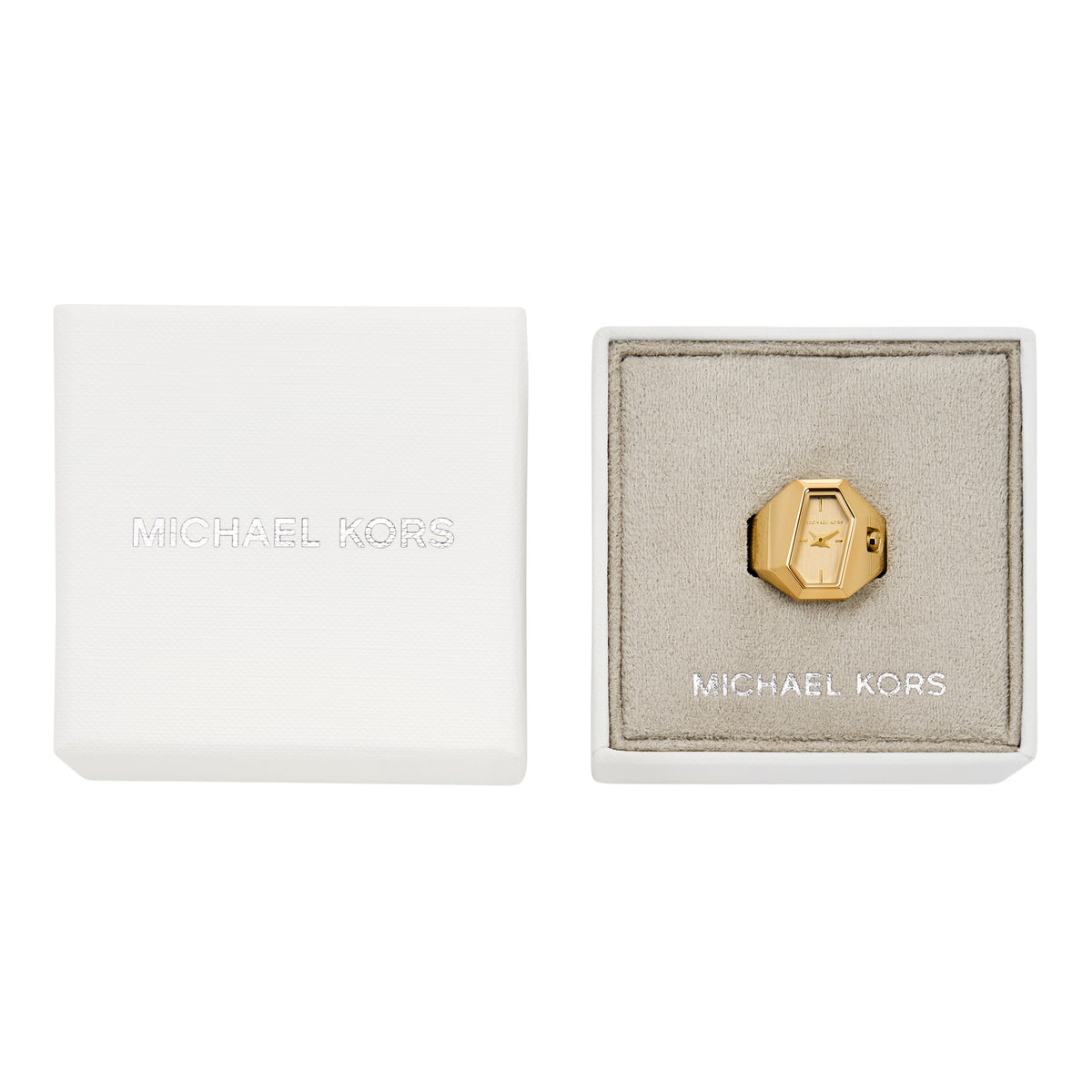 Michael Kors Suri Gold Dial Gold Ring Watch MK7613
