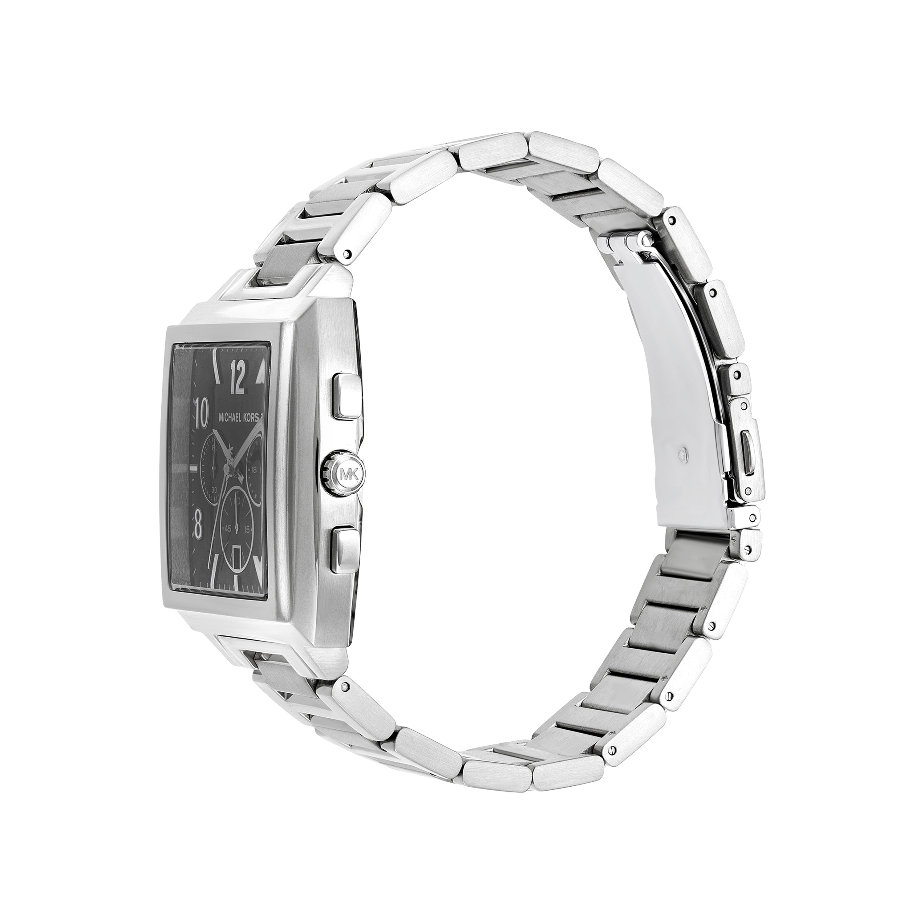 Michael Kors Rhys Black Dial Stainless Steel Watch MK9230