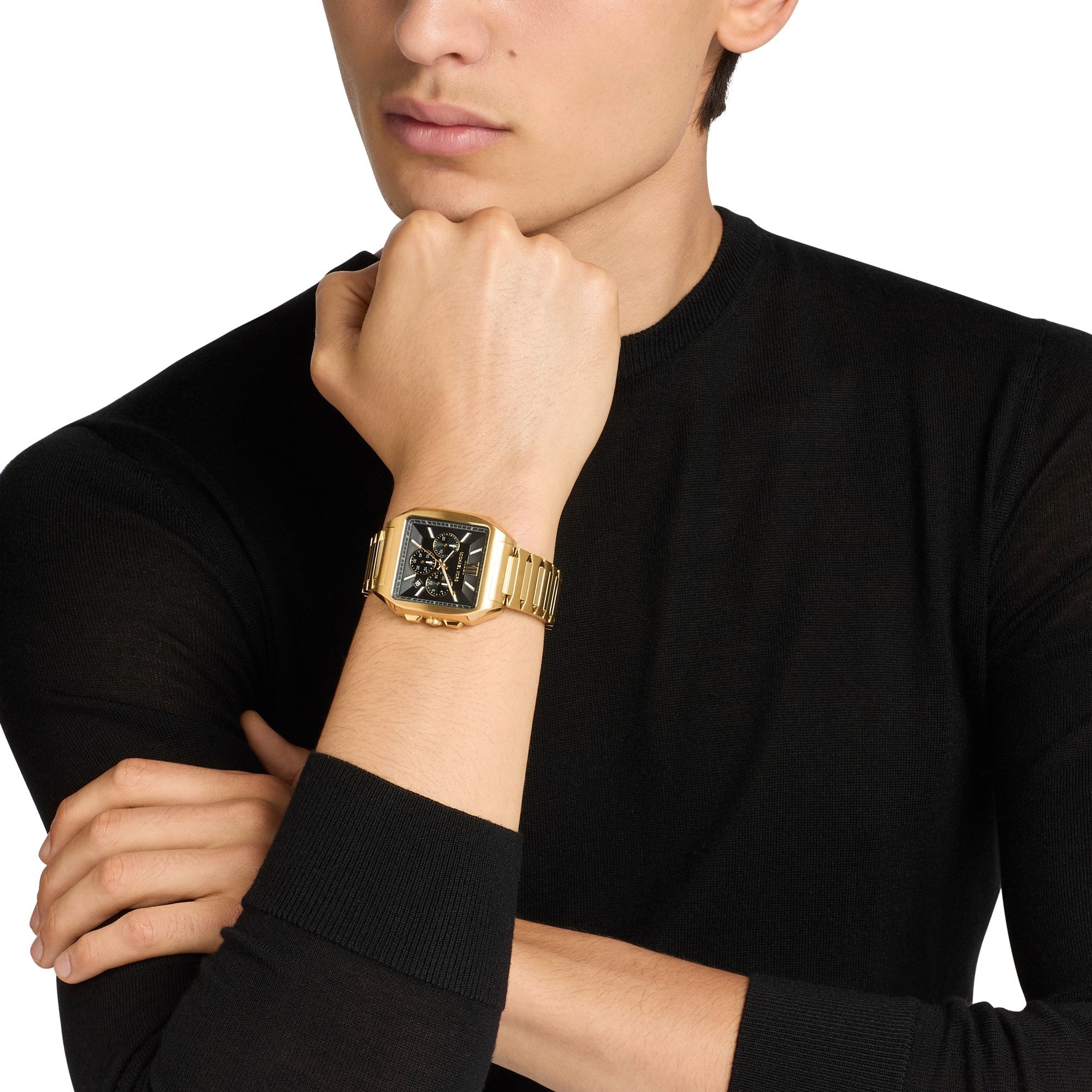 Michael Kors men's watch, black dial (view 7)