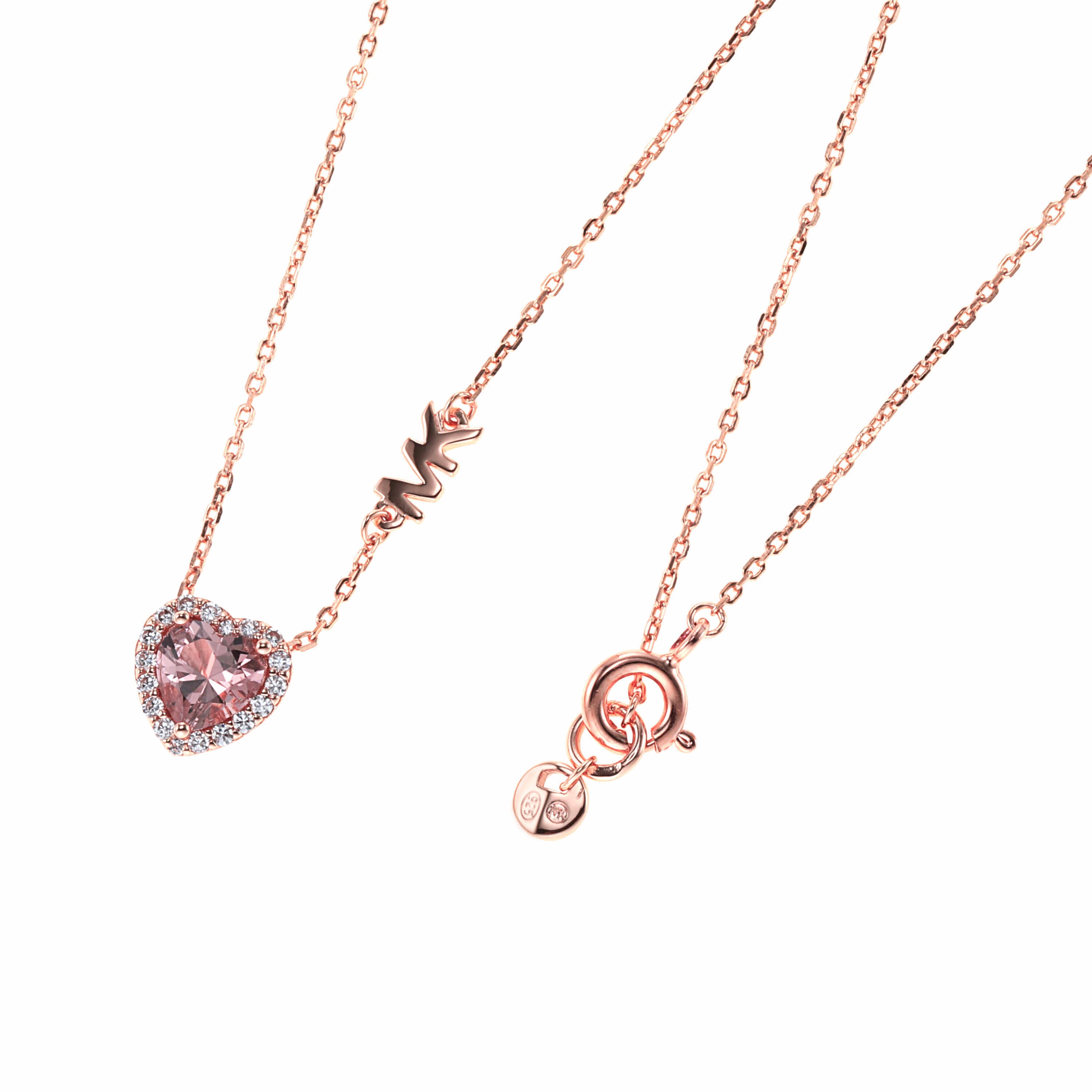 Michael Kors Premium Rose Gold Necklace MKC1520A2791