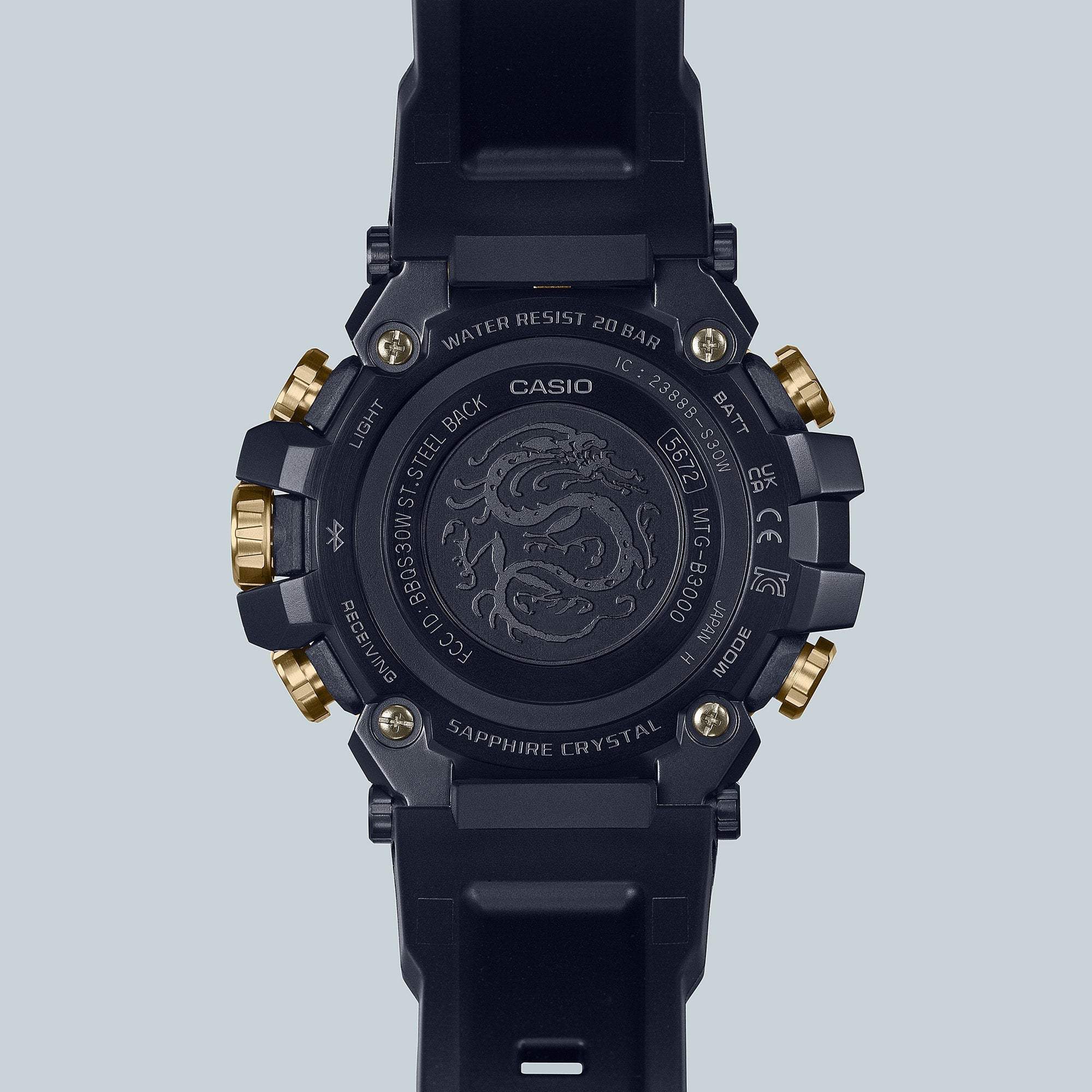 G-Shock MTG Year of the Dragon Limited Edition Black Resin Watch MTGB3000CXD-9A