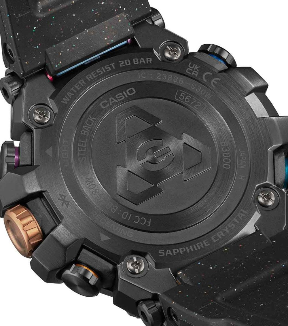 Galaxy-Inspired G-Shock MTGB3000DN-1ADR with Nebula Gradient and Rainbow Dial
