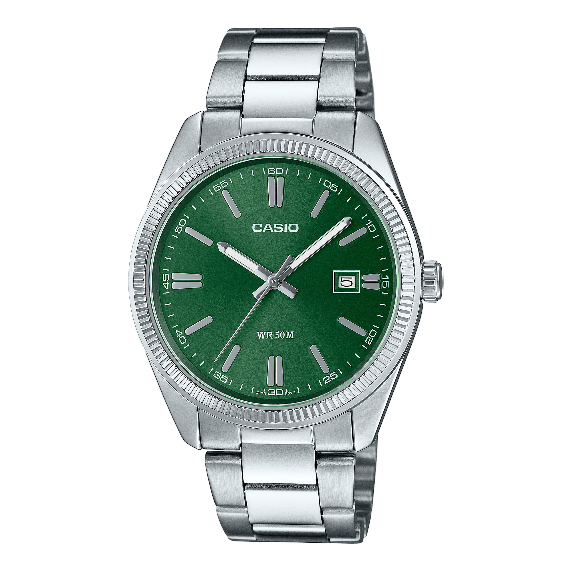 Casio Stainless Steel Blue Dial Watch MTP1302PD-3A