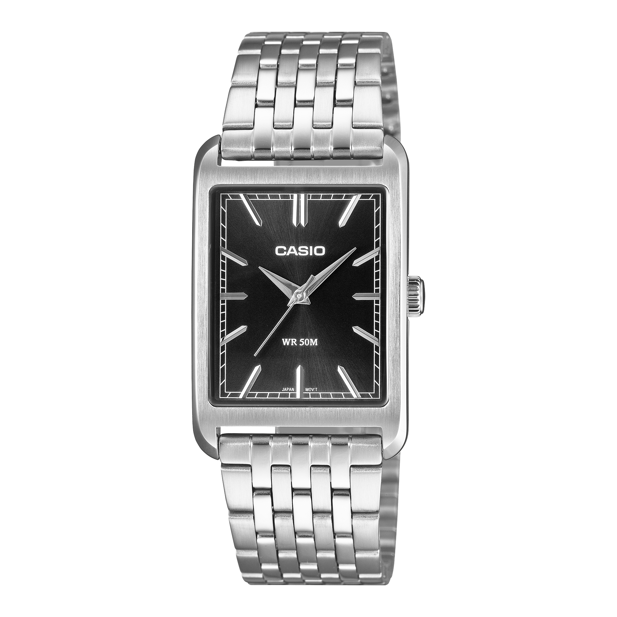 Casio Vintage MTP-B215D-1A black dial men's analogue watch