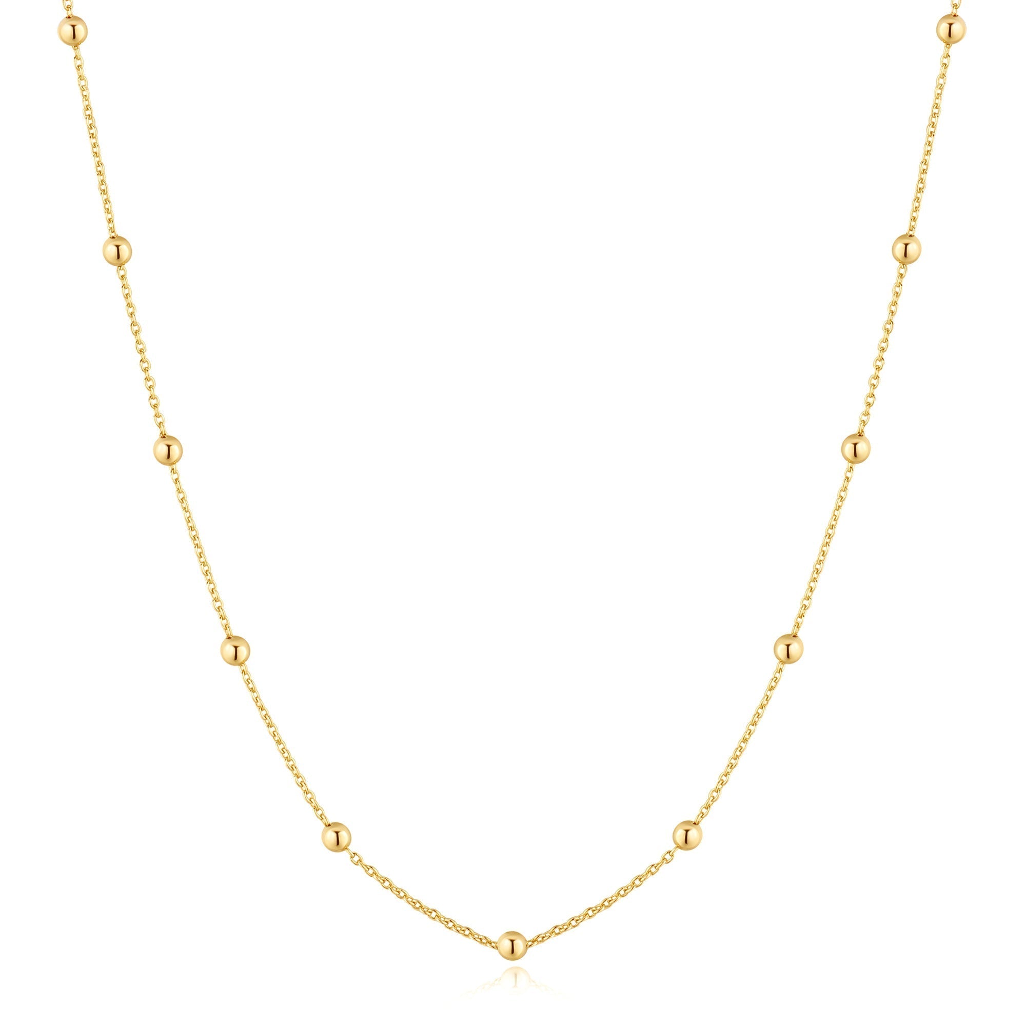 Ania Haie Gold Beaded Chain Necklace
