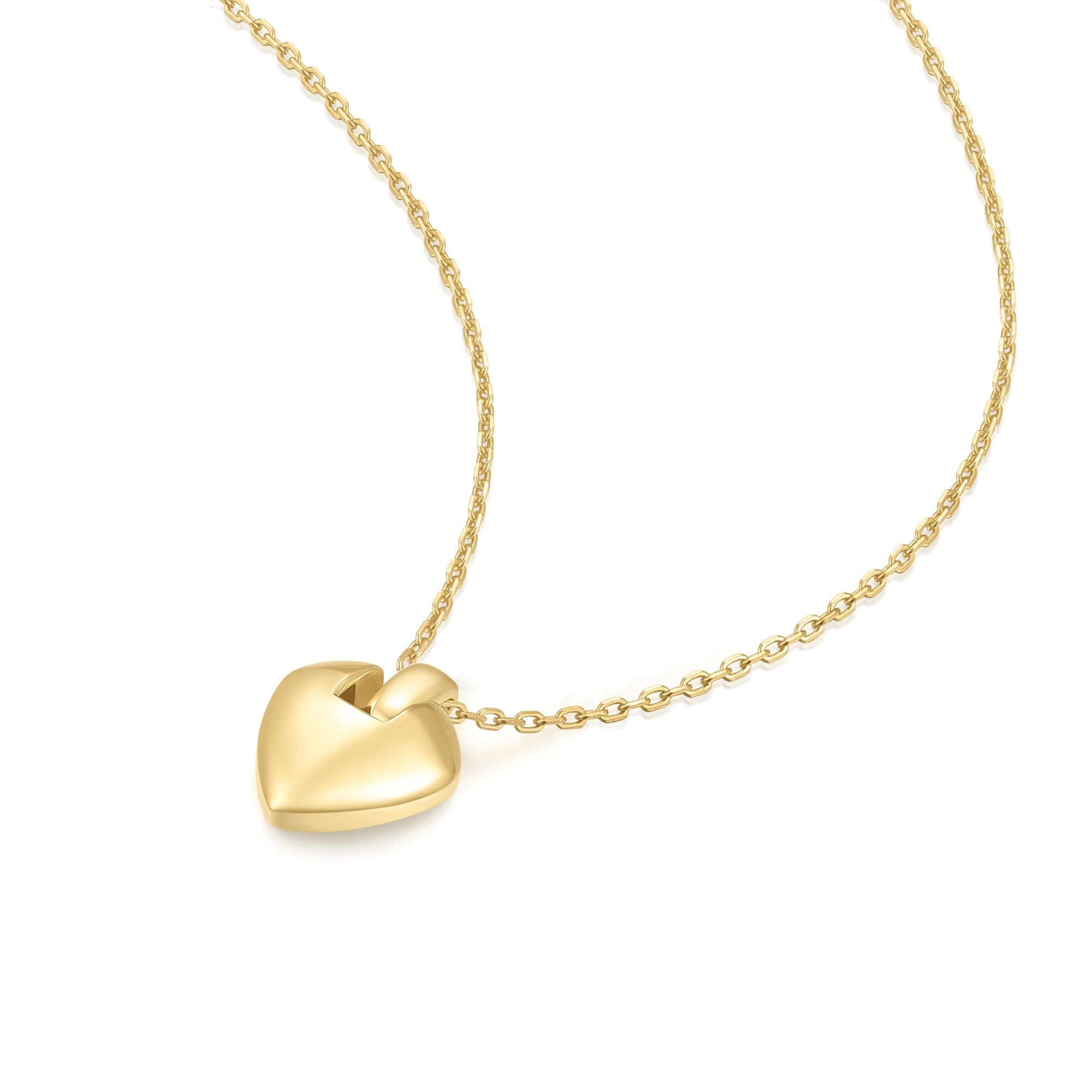 Ania Haie Gold Shield Pendant Necklace for Confident Women Style