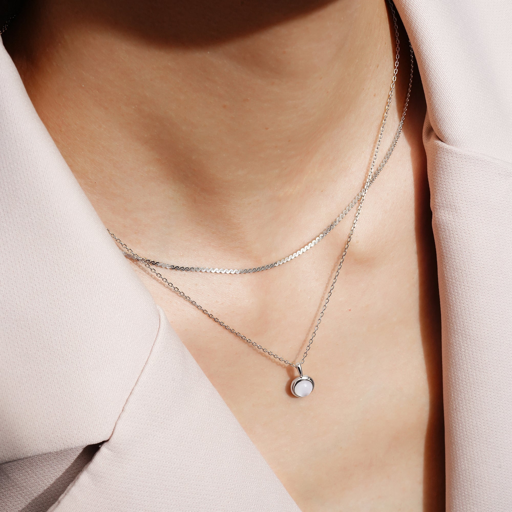 Ania Haie Silver S Link Necklace Elegant Modern Statement Jewelry
