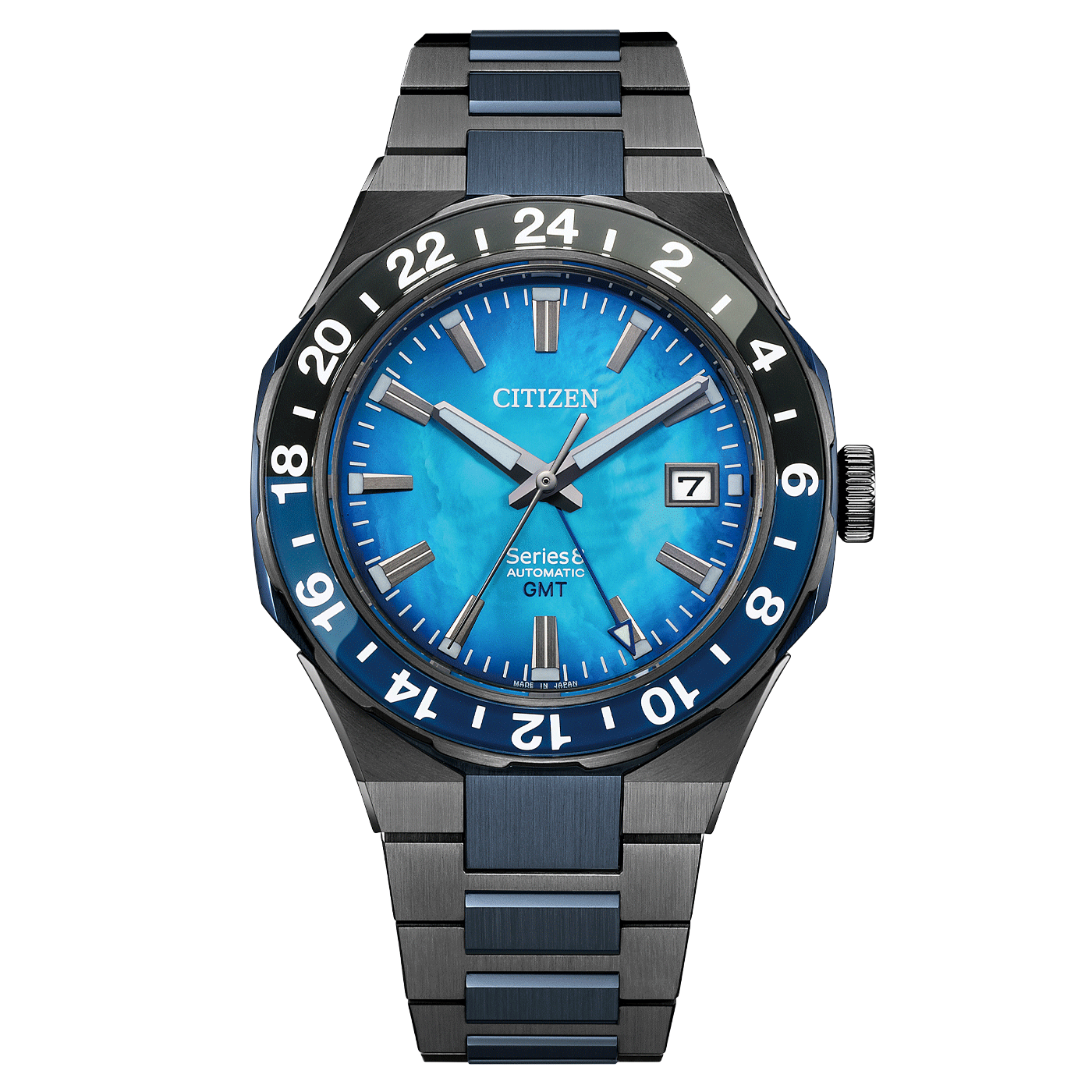 Citizen Series 8 100th Anniversay Limited 880 Piece's GMT Blue Dial NB6036-52N