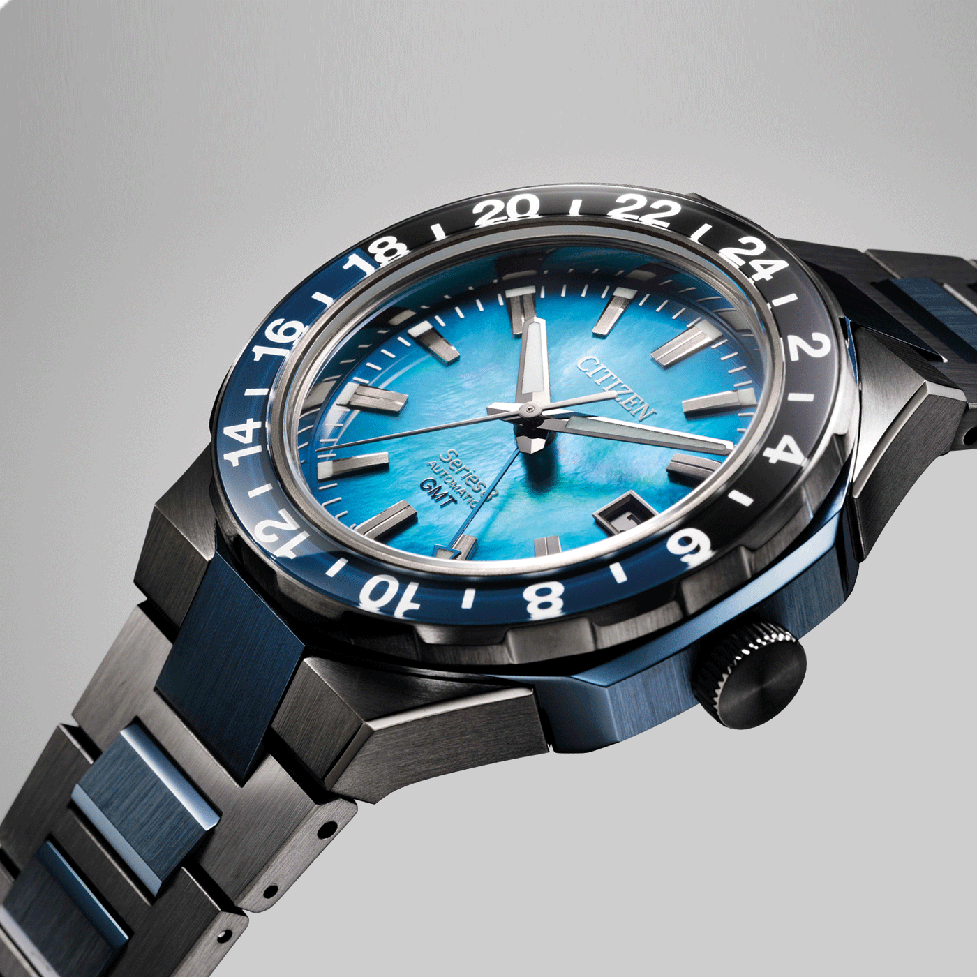 Citizen Series 8 100th Anniversay Limited 880 Piece's GMT Blue Dial NB6036-52N