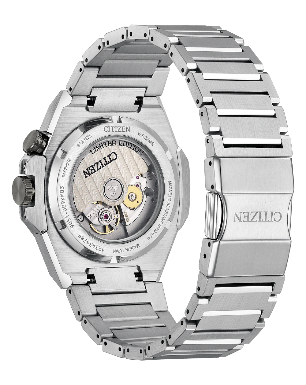 Citizen Series 8 Stainless Steel Brown Dial Watch NB6066- 51W