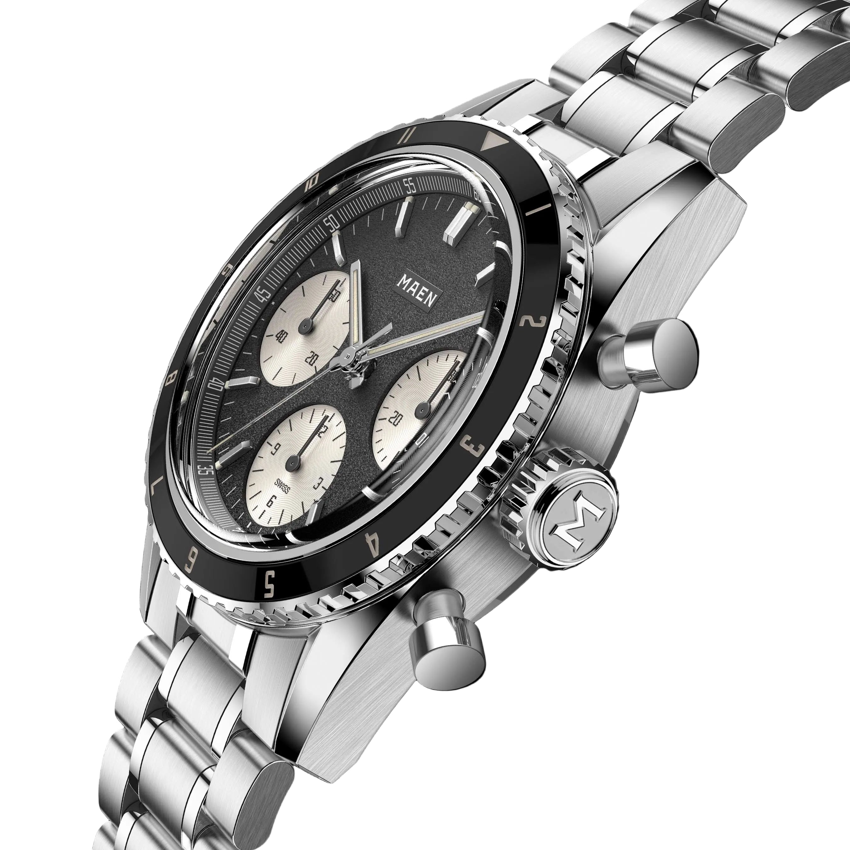 MAEN SKYMASTER 38 Chronograph Manual Wind Watch M6.1.1