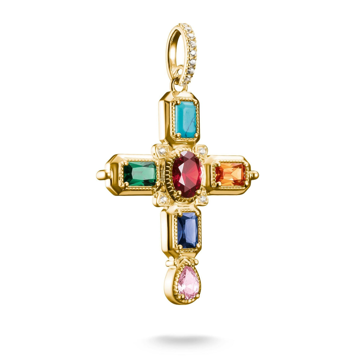 Thomas Sabo Pendant cross with stones
