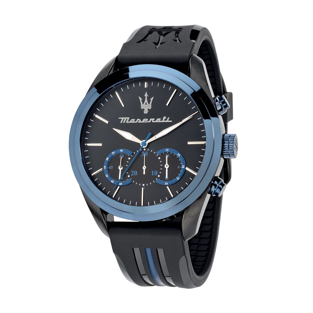 Maserati Traguardo 45mm Blue Watch