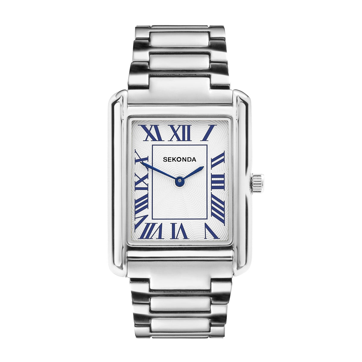 Sekonda Clement White Dial Silver Alloy Mens Watch SK30354 front packshot