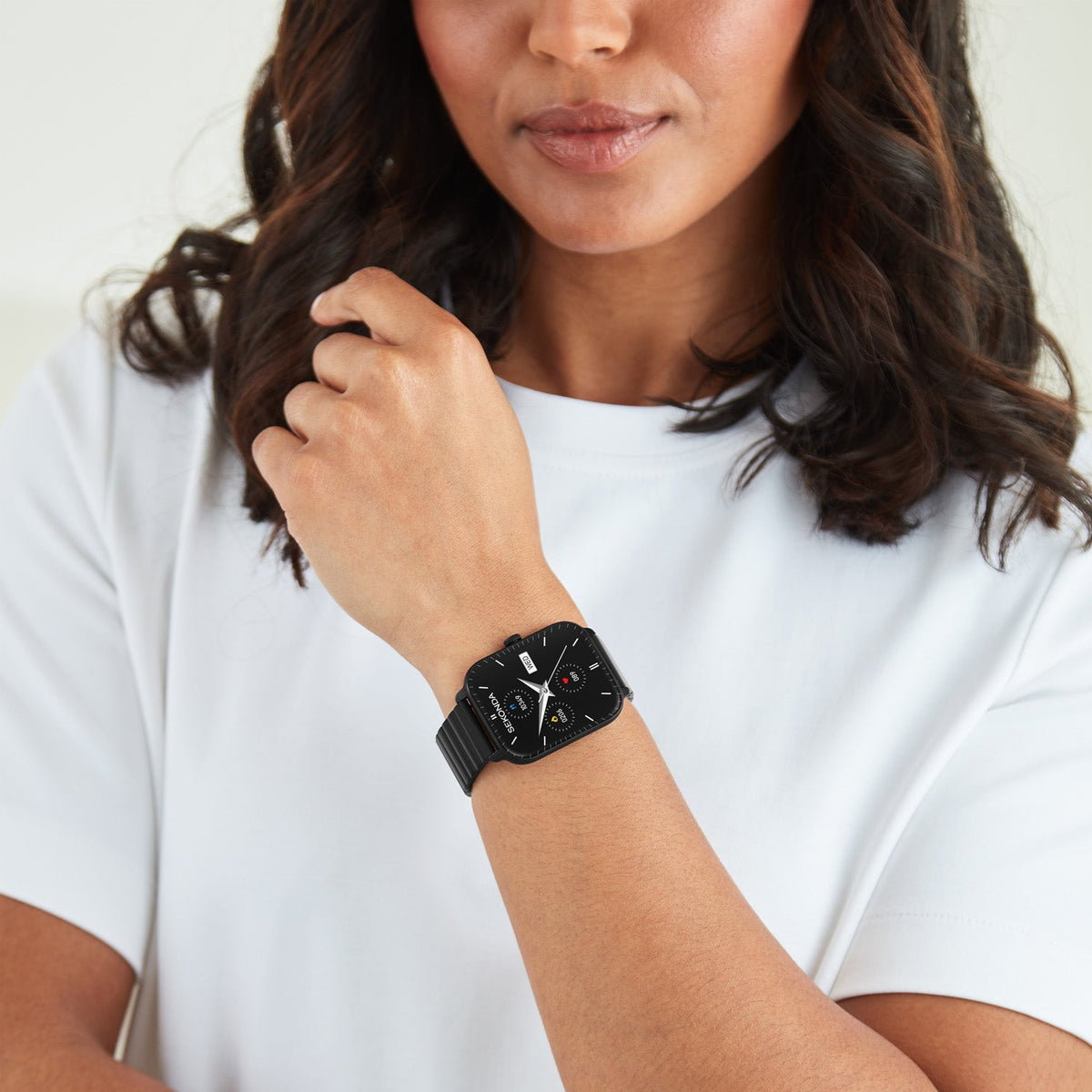 Sekonda Smart Motion Black Dial Black Steel Unisex Watch SK30366 view 5