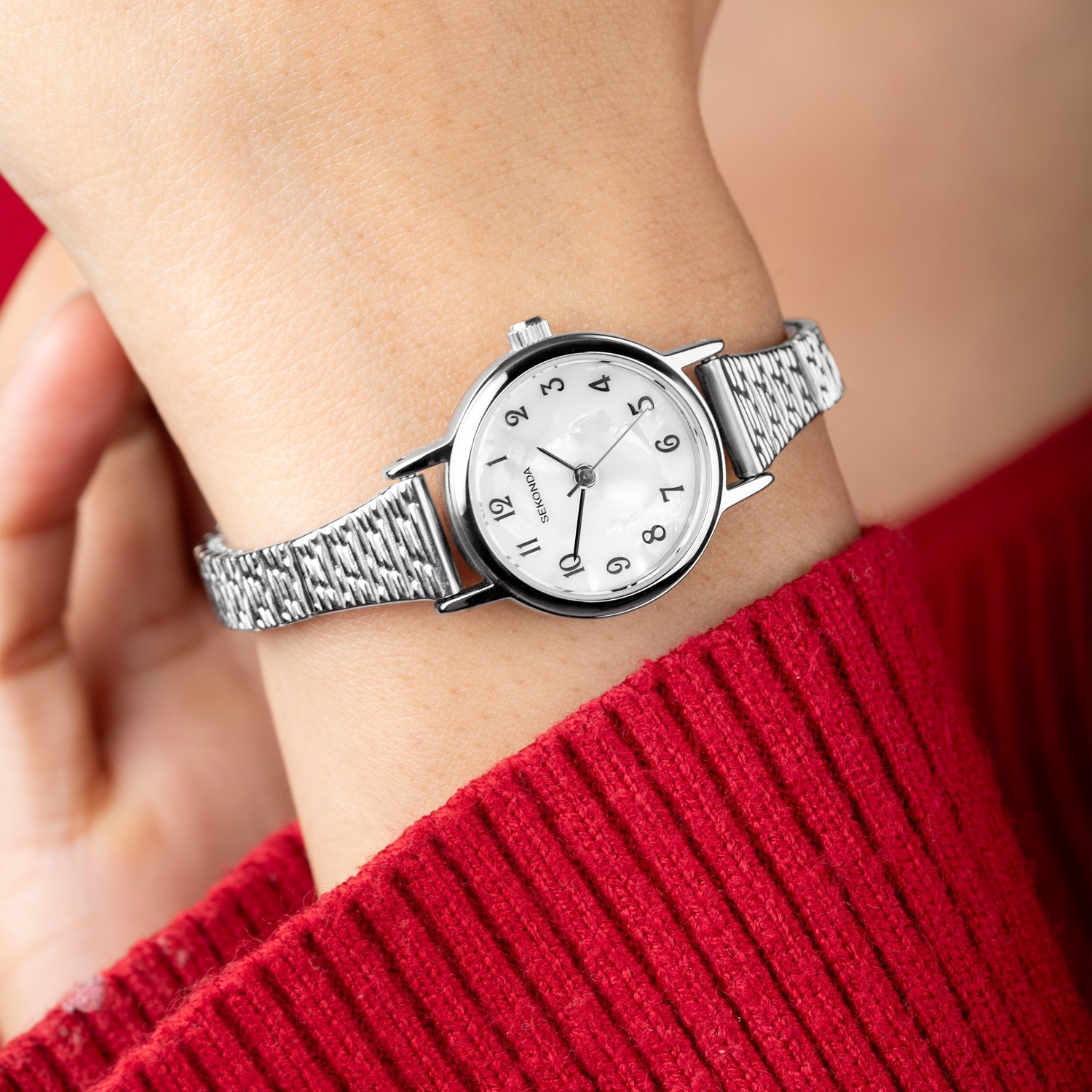 Sekonda Connolly Mother of Pearl Womens Watch 23mm Silver 2024